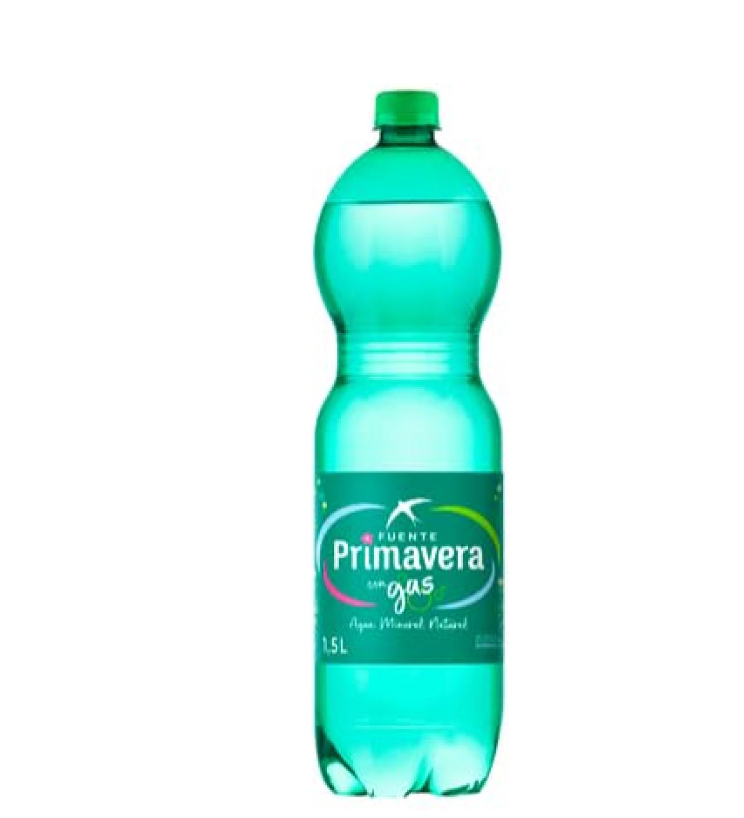 Fuente Primavera Eau Min rale Gazeuse Naturelle Bouteille PET 1 5 L Pack de 6 Origine Espagne