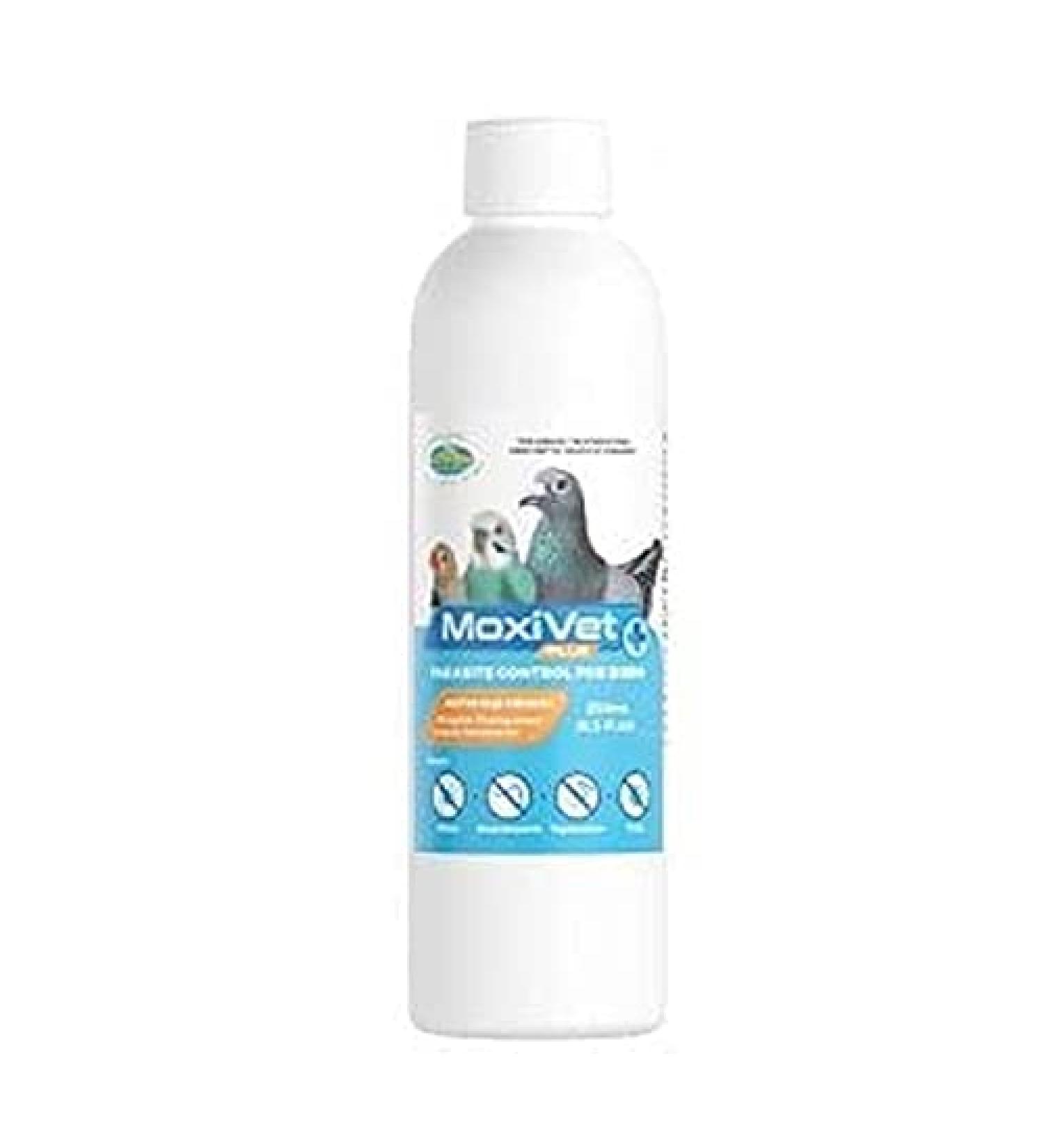 Fab Finches Bird Mite Worming Treatment MoxiVet Plus 250ml Parasite Control Birds Mites Lice