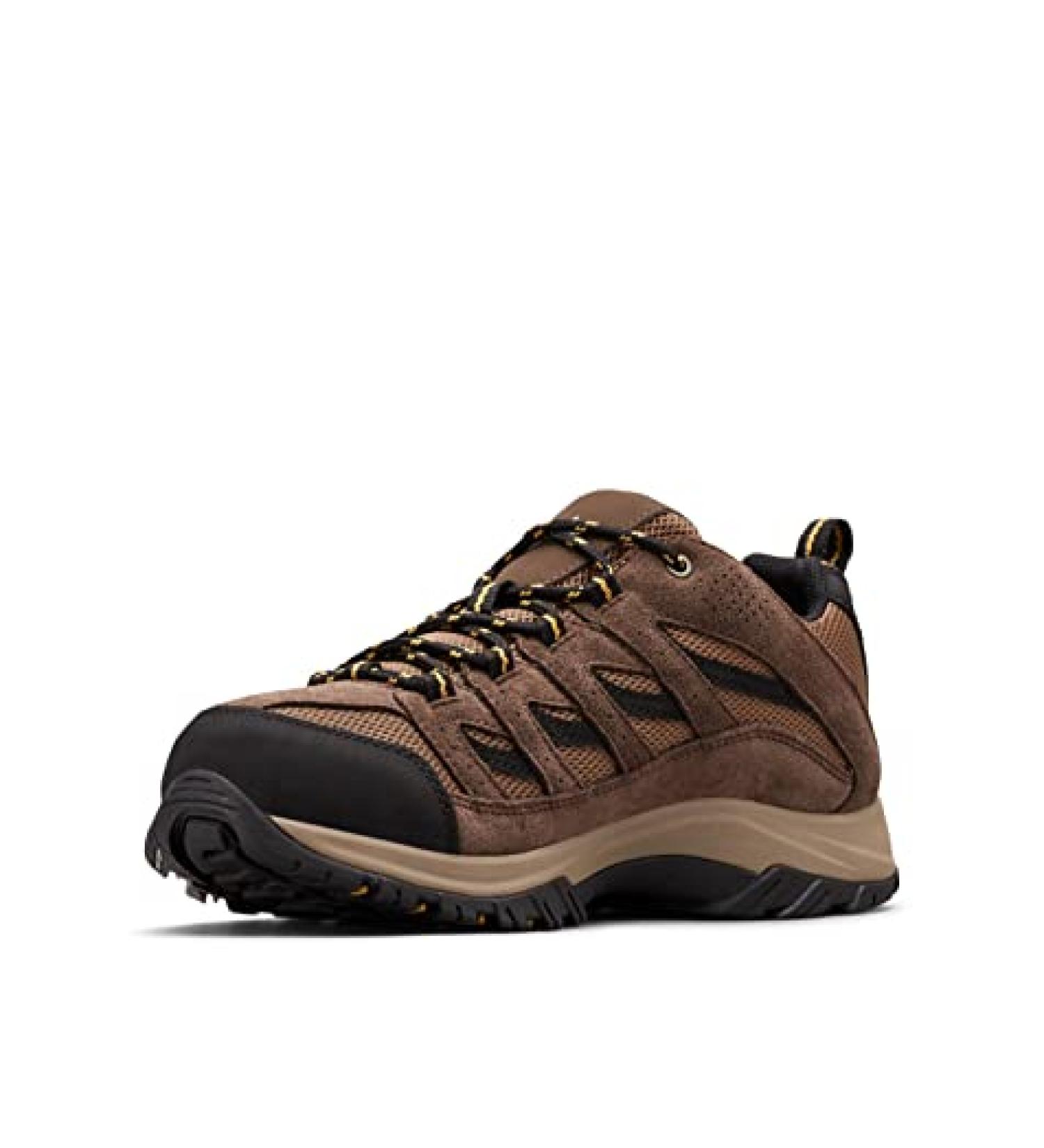 Columbia Men's Crestwood Hiking Shoe 9.5 Dark Brown - Lightweight and Durable - Buy Online on GoSupps.com