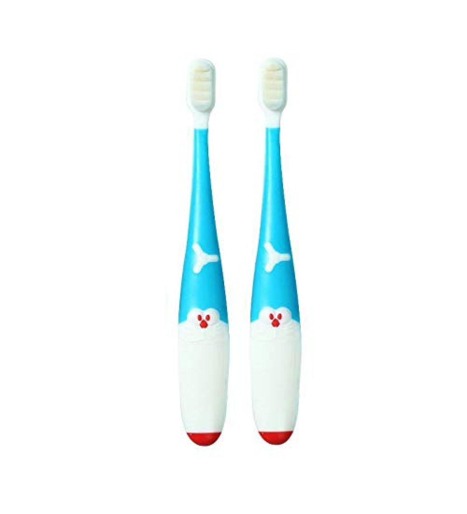 SUICRA Cartoon Soft Toothbrush - 10 000 Bristle Blue Toothbrush for Kids | International Shipping - Buy Online on GoSupps.com