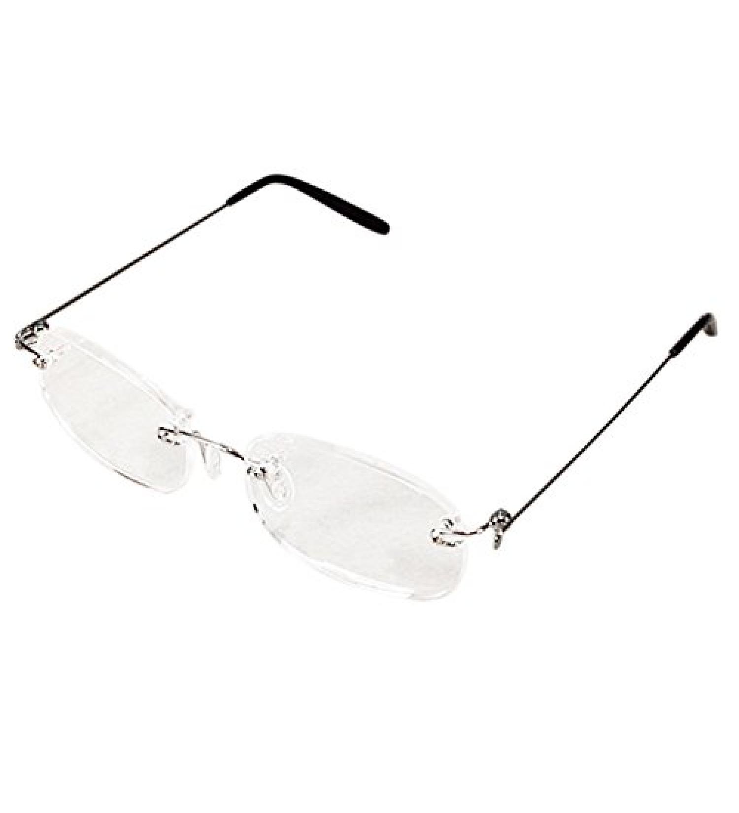 Duendhd Unisex Flexible Frameless Reading Glasses 2.00 | Lightweight & Stylish with Case - Shop Internationally - Buy Online on GoSupps.com