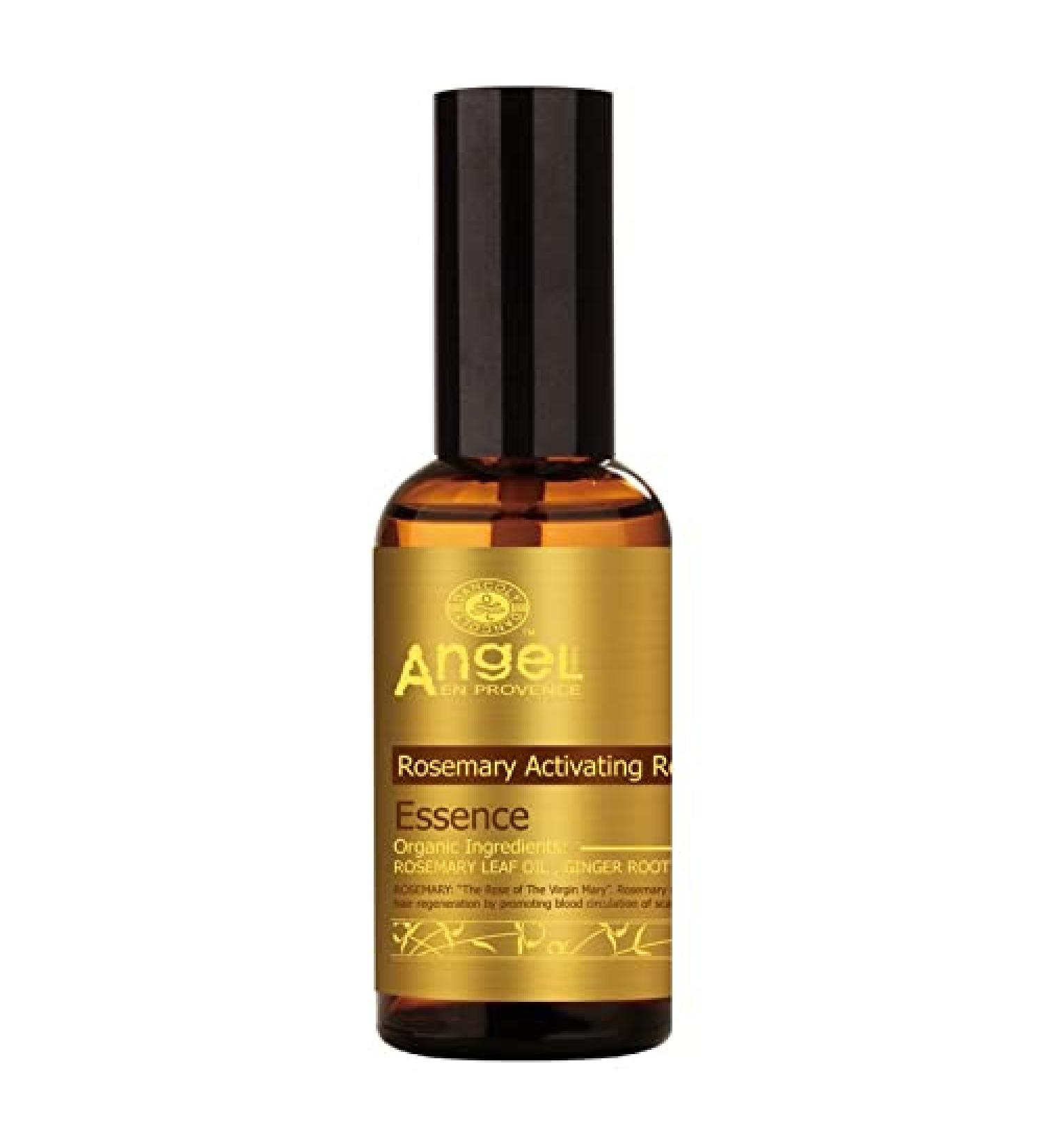 Angel Professional en Provence Essence for hair regrowth activating rosemary 50 ml contains ginger and perilla extract to activate microcirculation