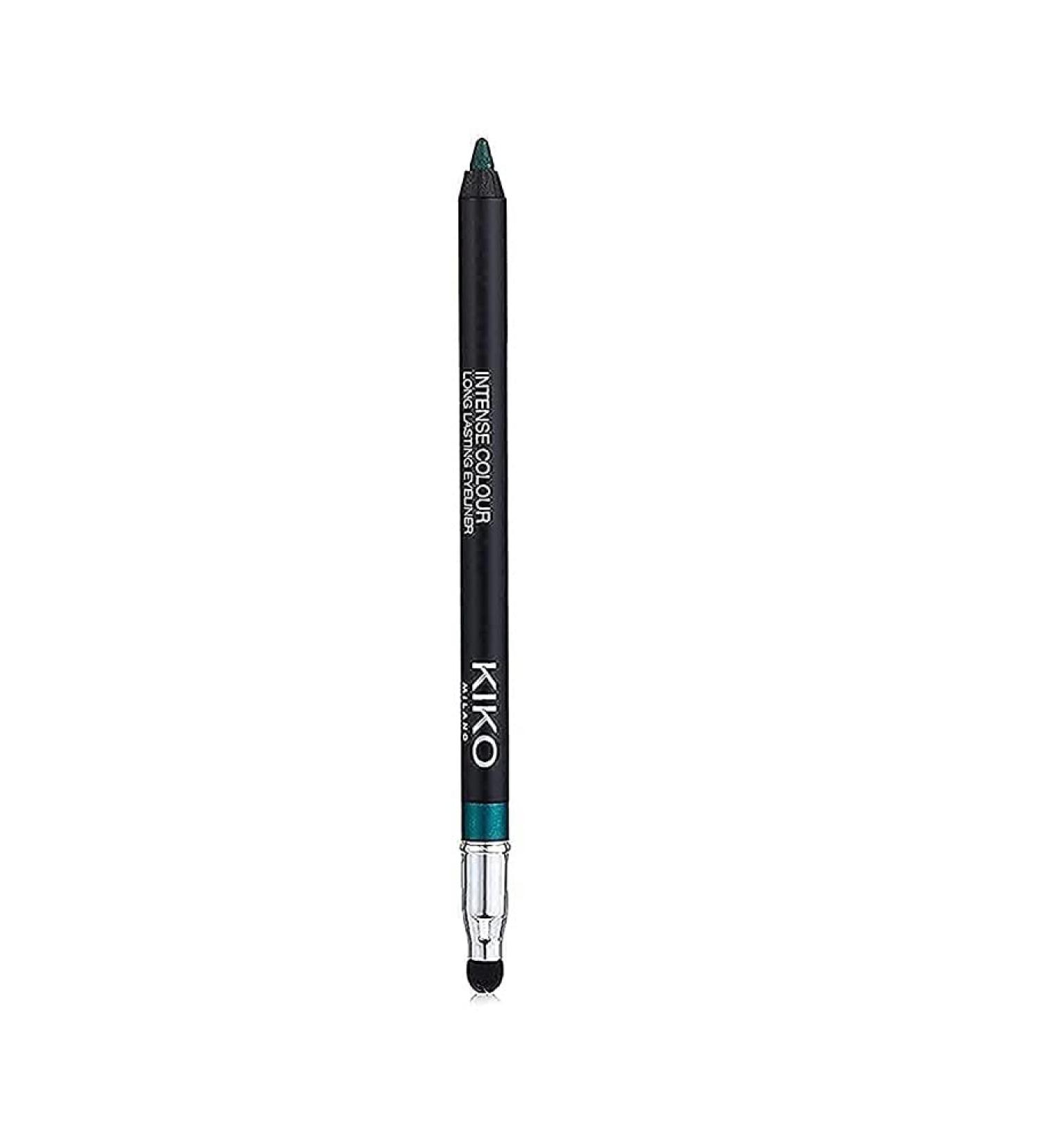KIKO MILANO - Intense Colour Eye Pencil | Metallic Emerald 08 | Long Wear Waterproof Eyeliner | Hypoallergenic | Cruelty Free Makeup | Professional Makeup Eyeliner | Made in Italy