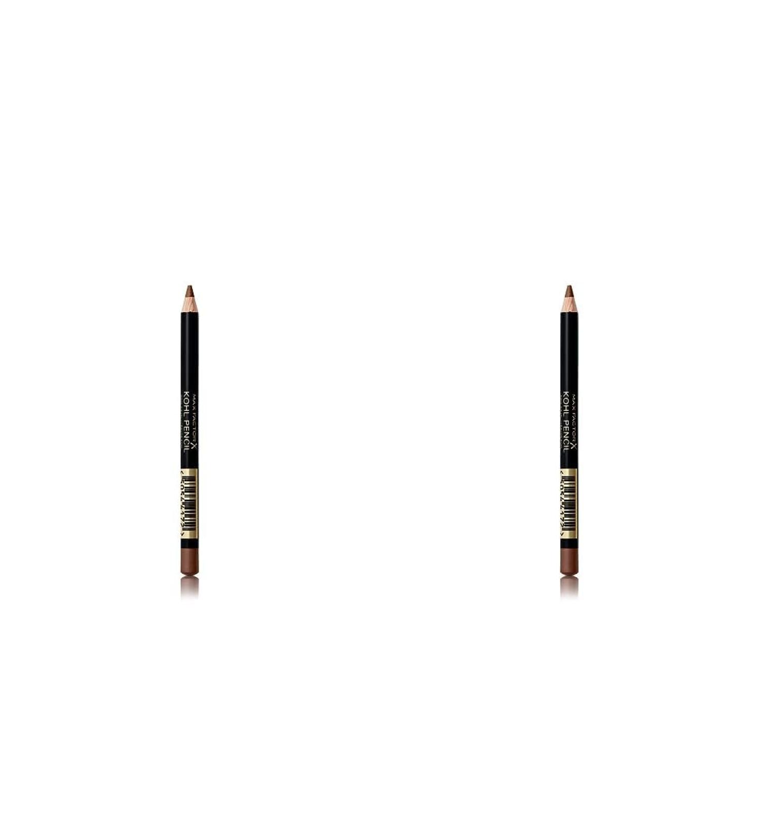 Max Factor Kohl Kajal Taupe 40 - Smokey Eyes Made Easy - 2 Pack (4ml) - Perfect Taupe Eyeliner for Intense Looks - Buy Online on GoSupps.com