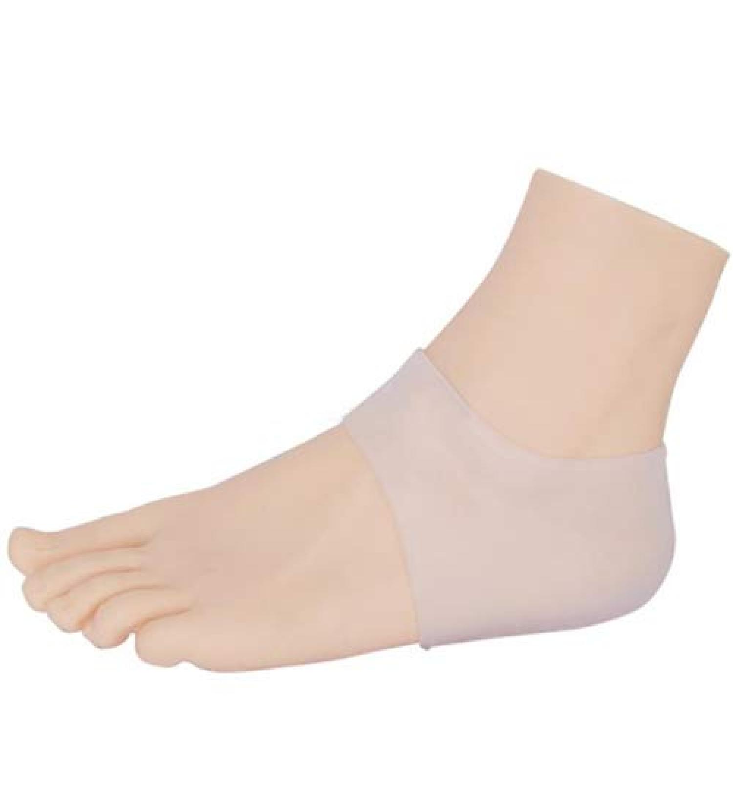 Brussels S08 Moisturizing Gel Socks - Silicone Gel Pain Relief for Cracked Feet | Compression Socks for Men & Women - Buy Online on GoSupps.com