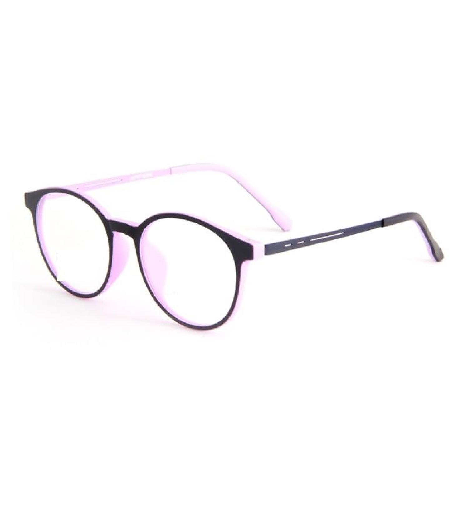 Zhuyiqz Anti-Blue Light Retro Reading Glasses +150 - Ultra-Light Glare-Free Purple Eyewear for Comfort - Buy Online on GoSupps.com