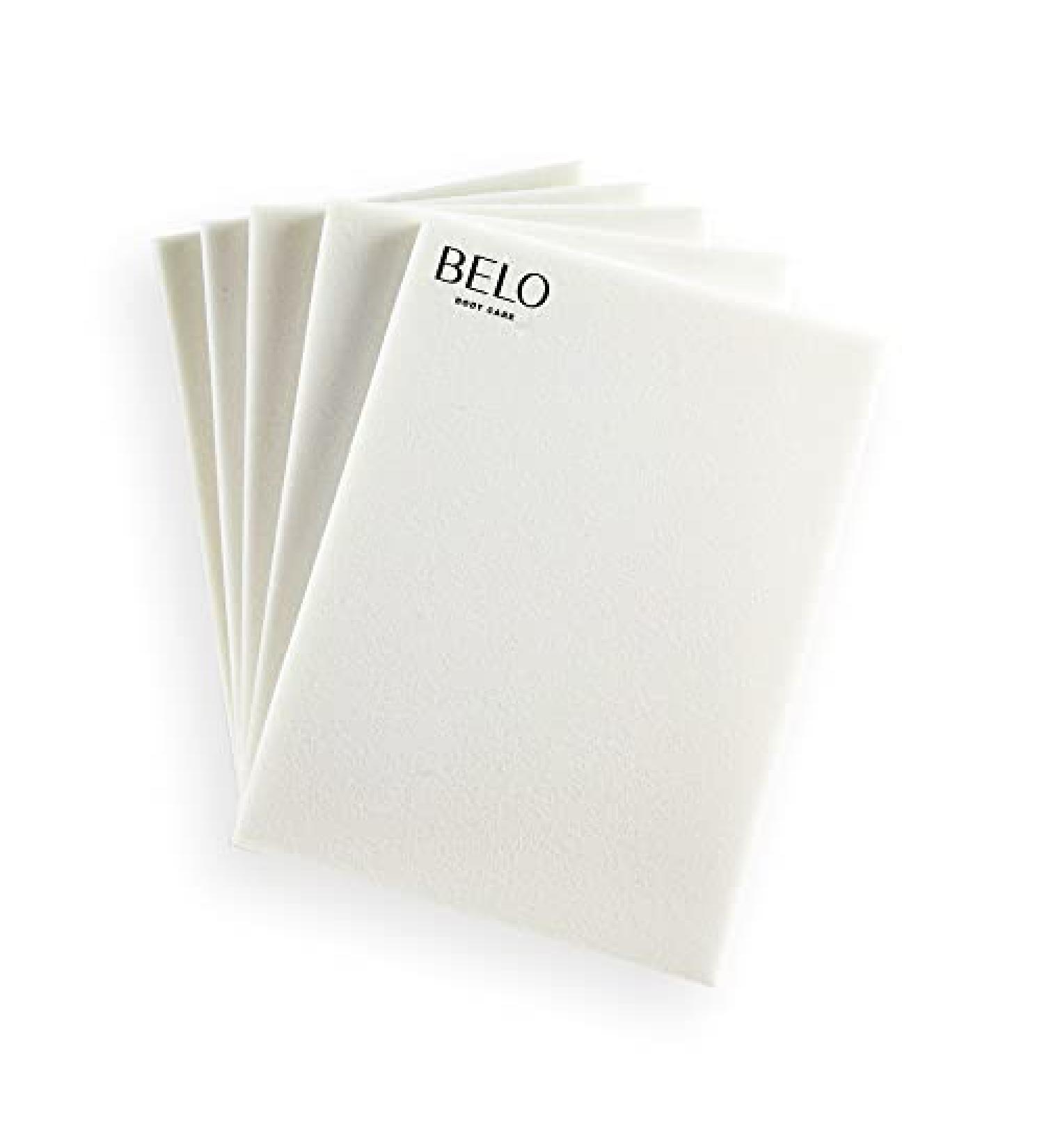 Belo Body Care Ab Lipo 5 Pack Professional Foam Pads for Liposuction Compression Garments - 8x11 Tabla Abdominal Post Surgery Wrap Around - Buy Online on GoSupps.com