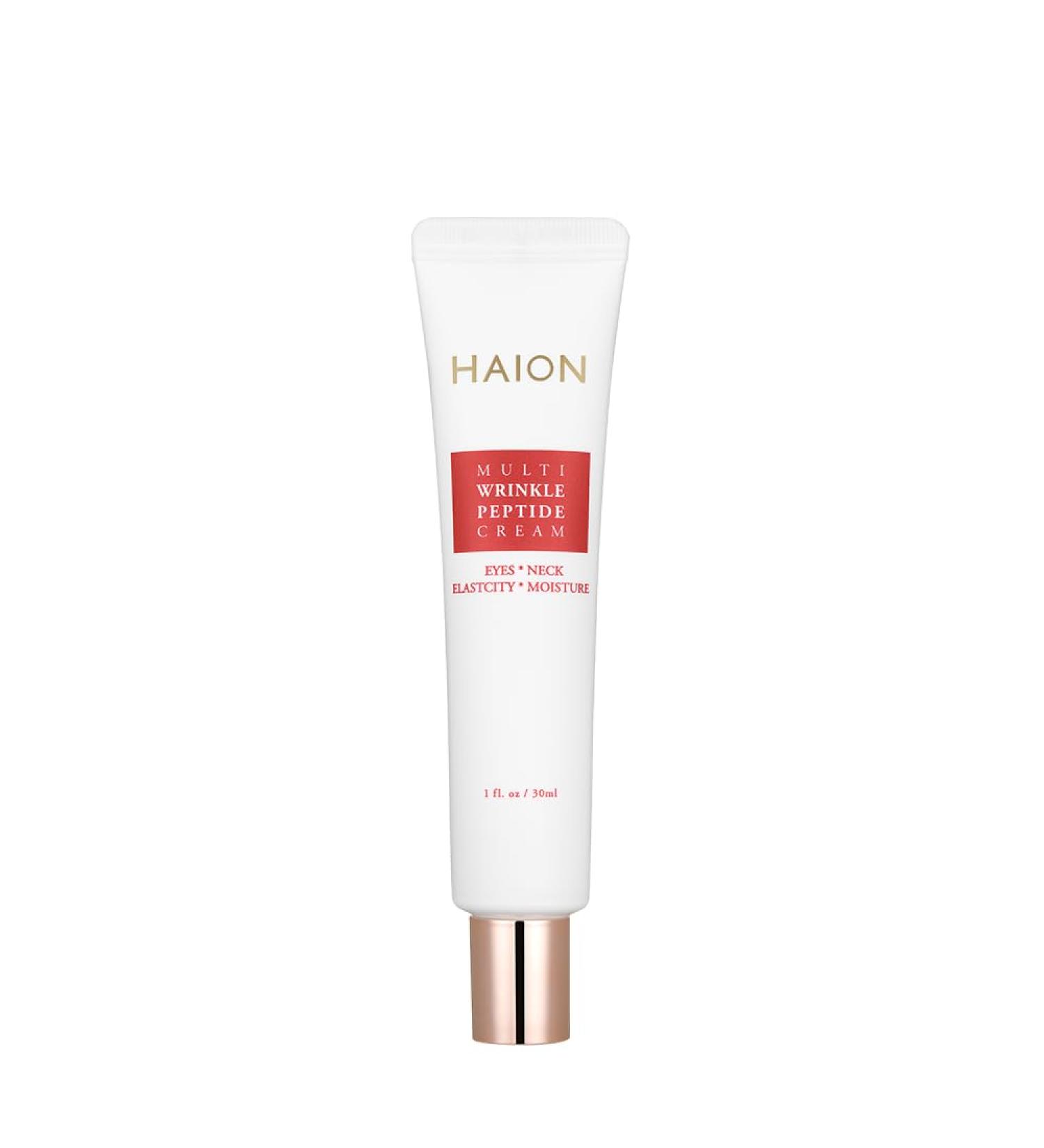 ROAEXPO JEJUON HAION Multi Anti-Wrinkle Peptide Cream - All Skin Types Eye & Neck Cream - Soothing & Rejuvenating - Made in Korea - Buy Online on GoSupps.com