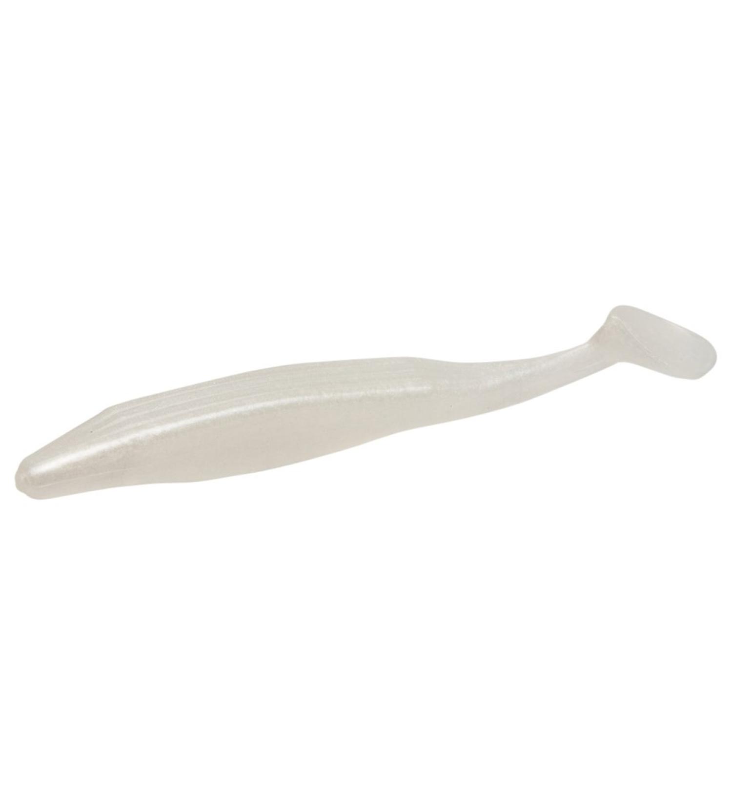 Zoom Bait Swimmin Super Fluke Bait-Pack of 5 White Pearl
