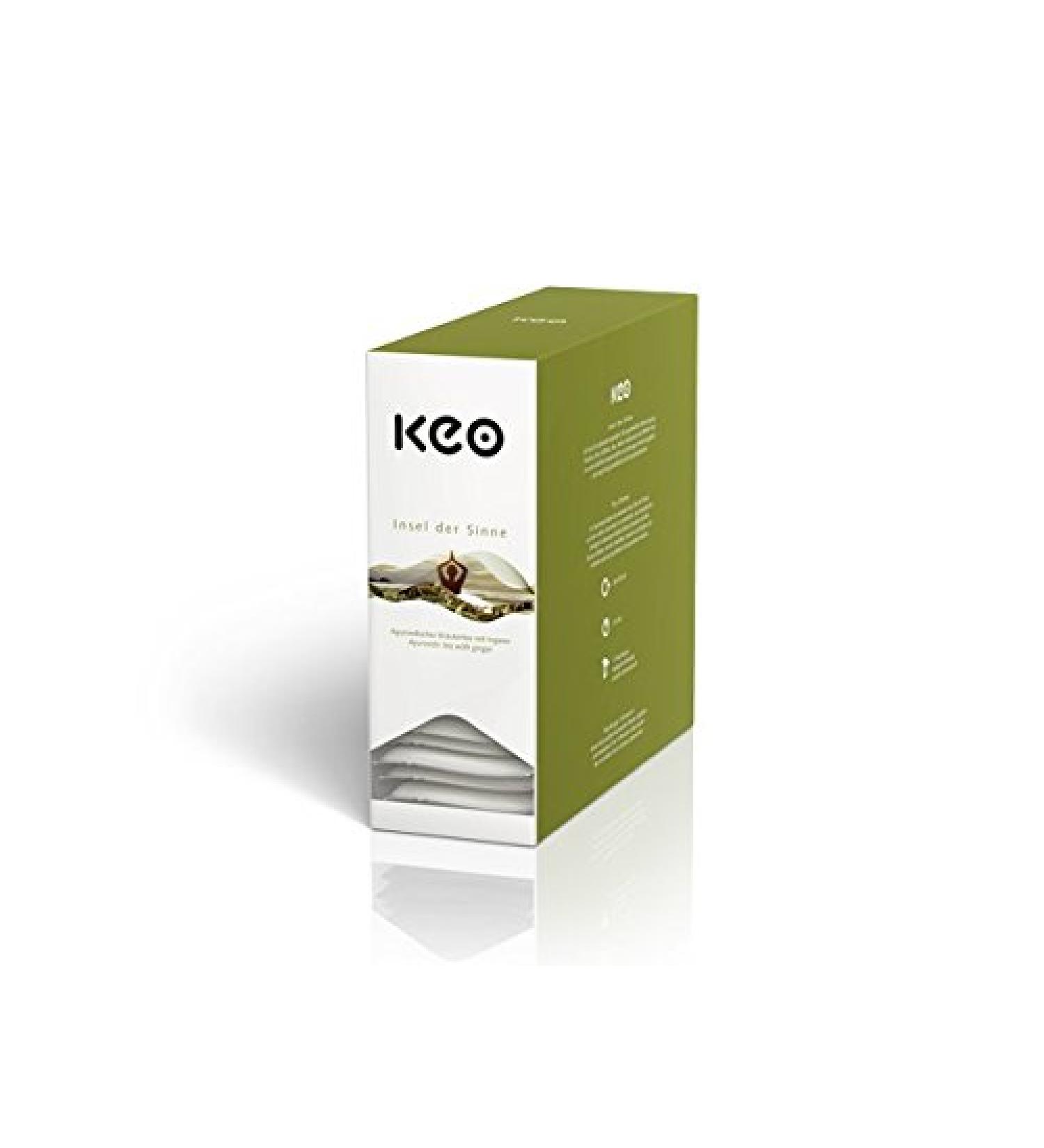 Keo Tea - ISLAND OF THE SENSES - Teachamp 15x4.0g 4 g (pack of 15)