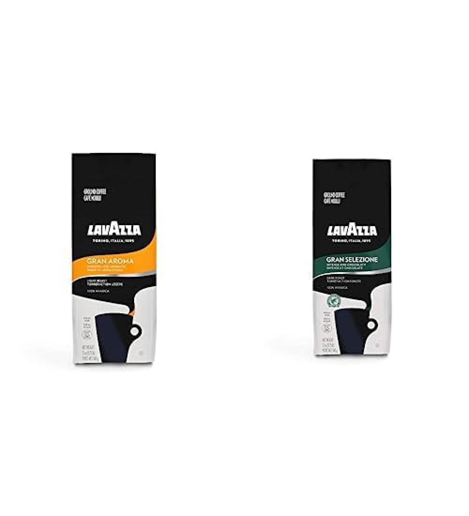 Lavazza Drip Coffee Gran Aroma 340gr with Drip Coffee Gran Selezione 340gr