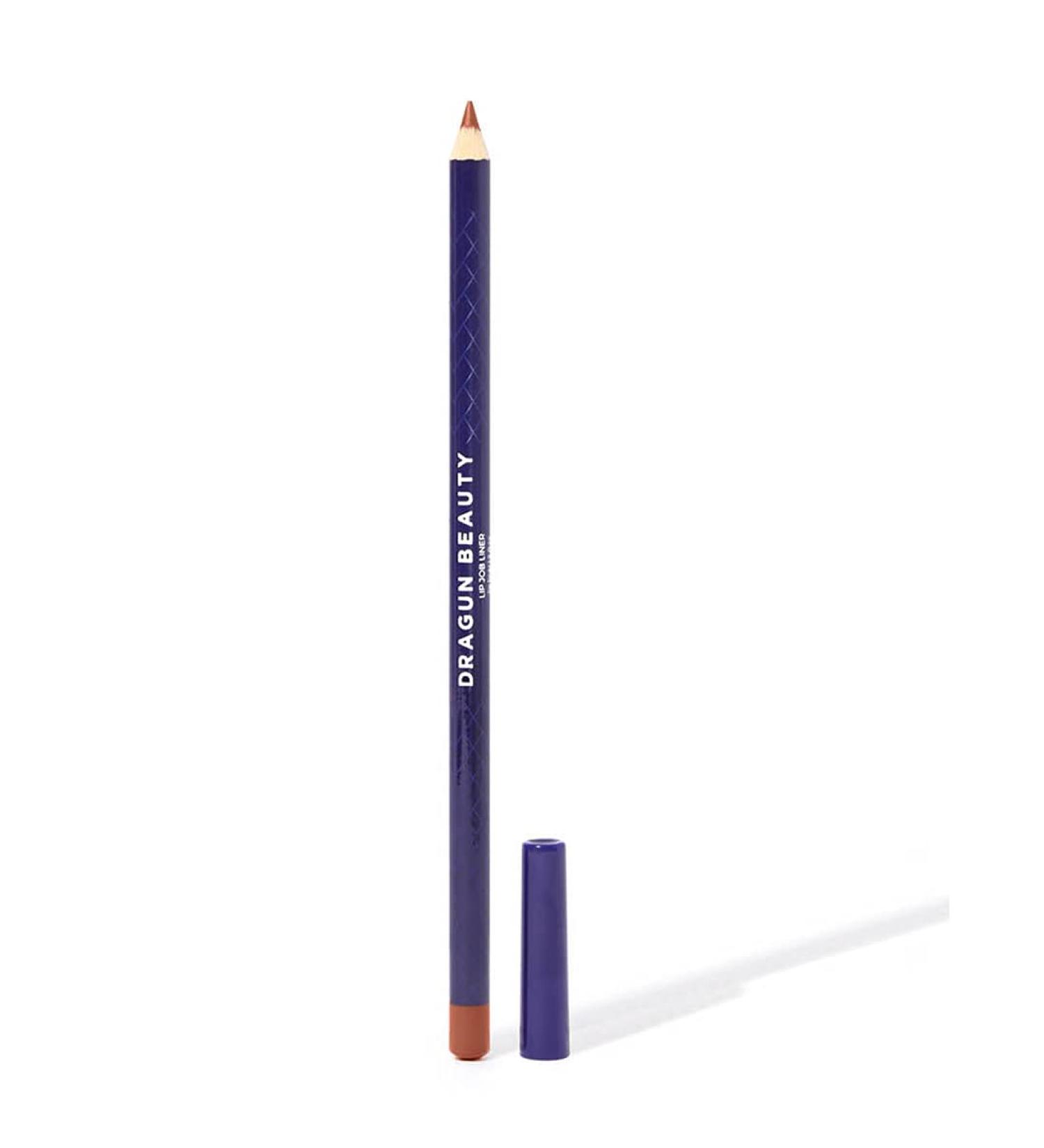 DRAGUN BEAUTY Lip Job Liner - Medium Brown Contour Pencil, 2.0cc - Vegan, Gluten & Paraben Free - Buy Online on GoSupps.com