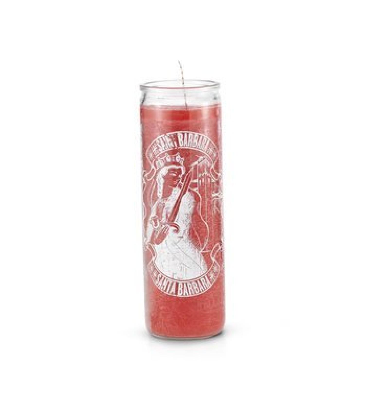 Saint Barbara 7 Day Saint Candle Spiritual Healing Spell-Casting Witchcraft Wishing Manifestation Magical Positive Energy Protection Blessing Ritual Wish Candles