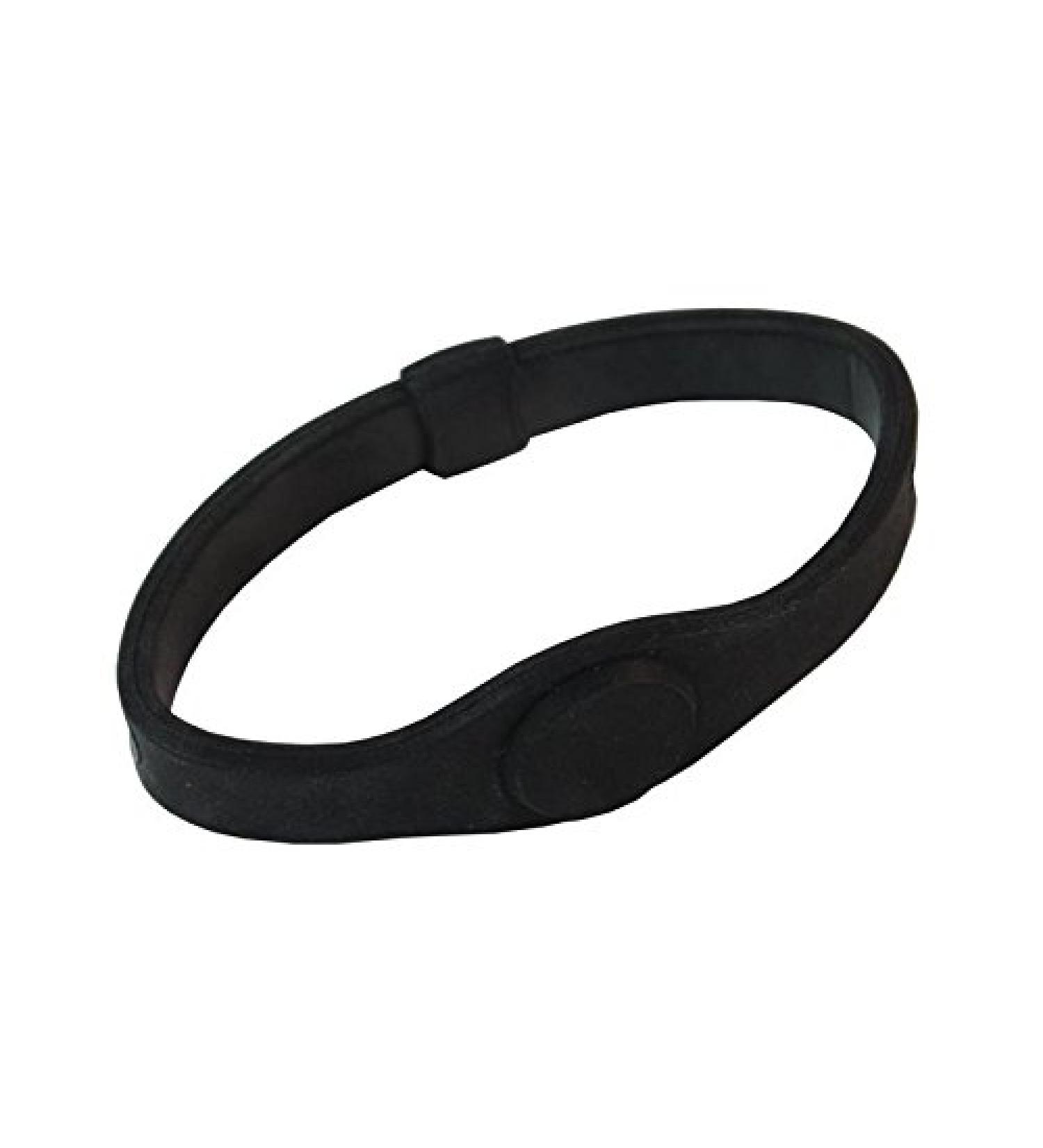Balance Silicone Bracelet - Improve Balance Flexibility & Strength | Size LARGE Black - International Shipping Available - Buy Online on GoSupps.com