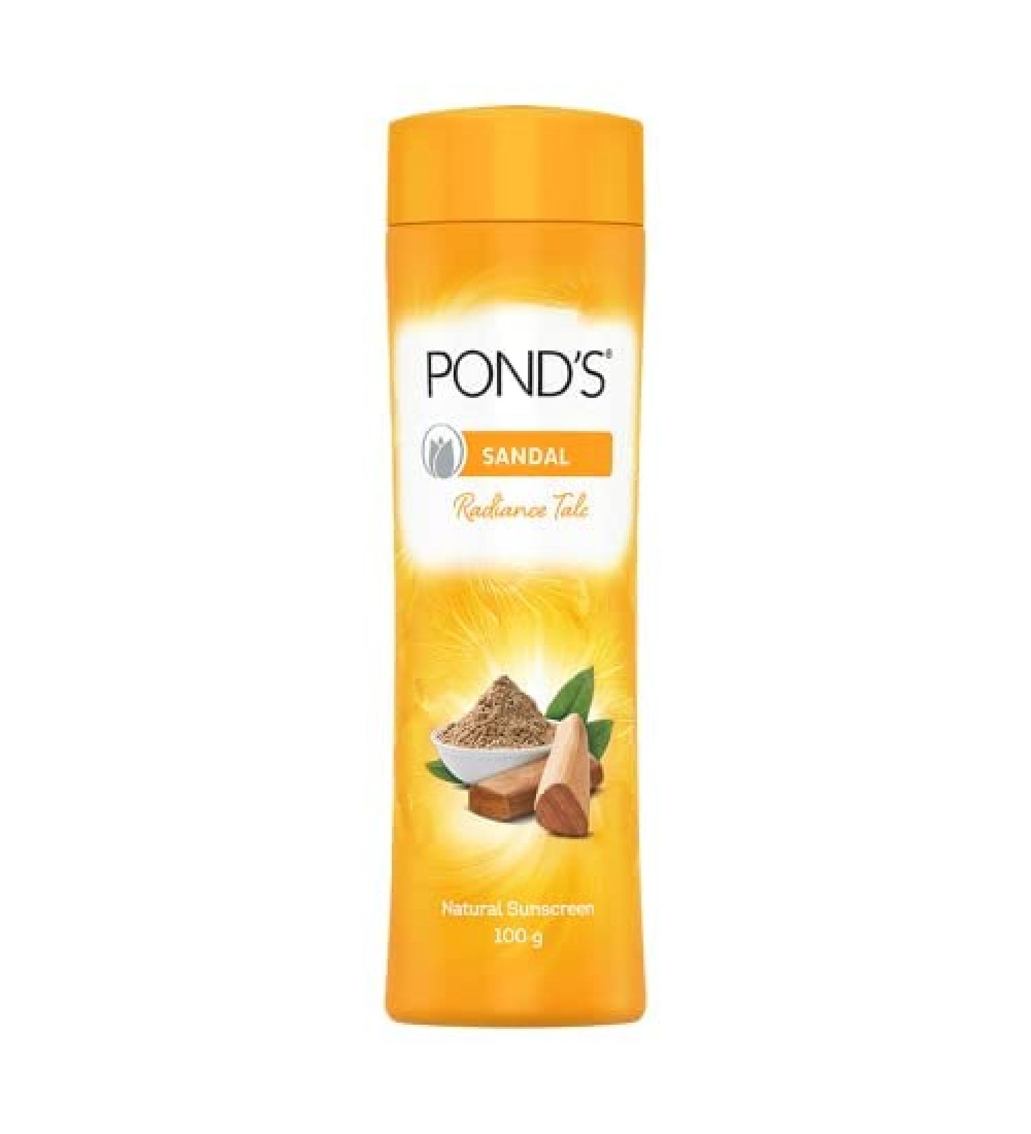 Pond's Sandal Talc 100g - Refreshing and Nourishing Body Powder - Buy Online on GoSupps.com