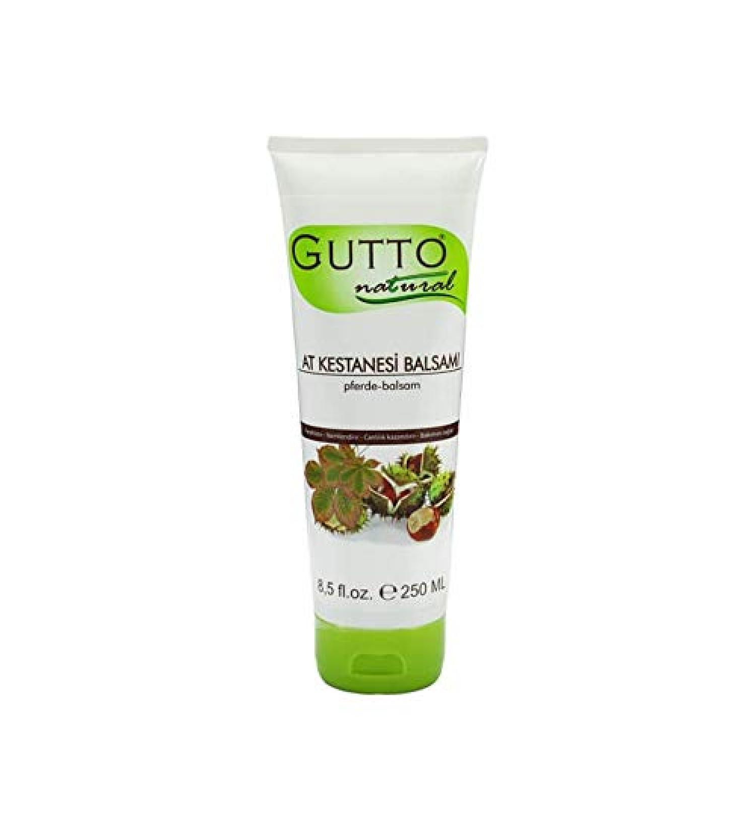 Gutto - Baume de Massage au Marron d'Inde - Apaise les Tensions et les Courbatures - Soulage le Dos et les Articulations - Buy Online on GoSupps.com