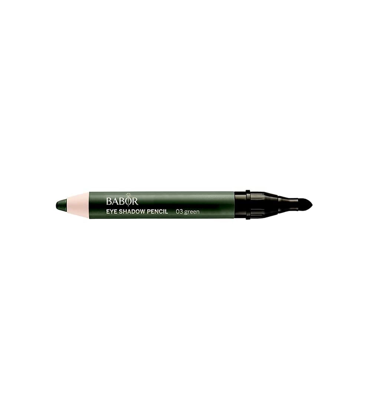 Babor Make Up Eye Shadow Pencil long-term eyeshadow & contour pencil mop and waterproof easy application available in 10 colors 2 g 03 green