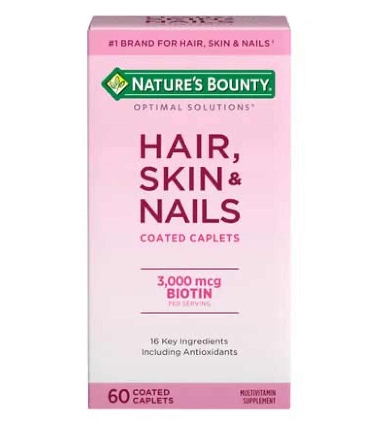 Nature's Bounty Hair Skin & Nails 60 caplets