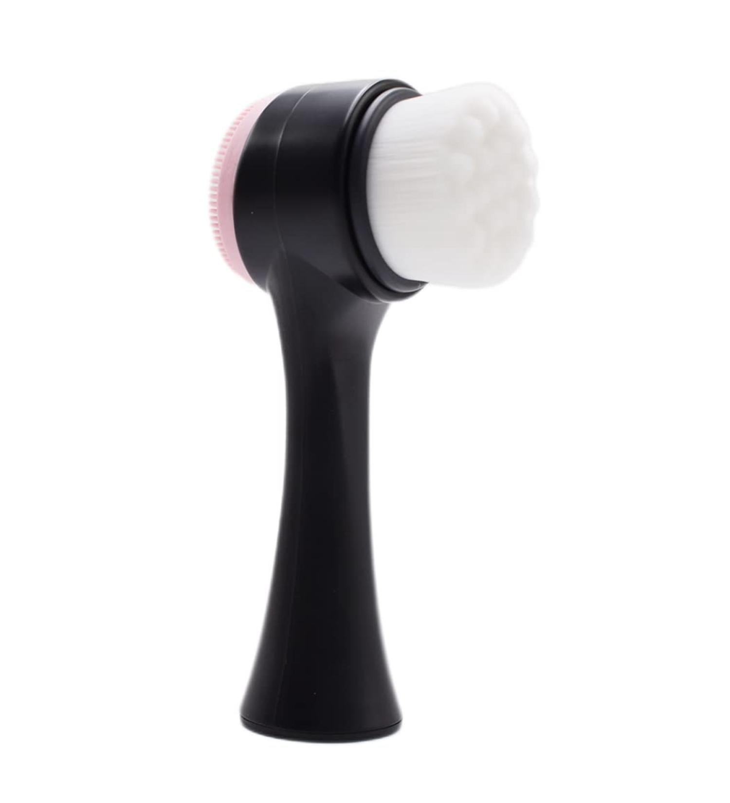 Manual Face Brush Silicone Face Scrubber 2 in 1 Face Cleansing Brush for Deep Cleaning Exfoliating Face Brush Face Scrubber Facial Cleansing Brush Silicone Wash Brush - Buy Online on GoSupps.com