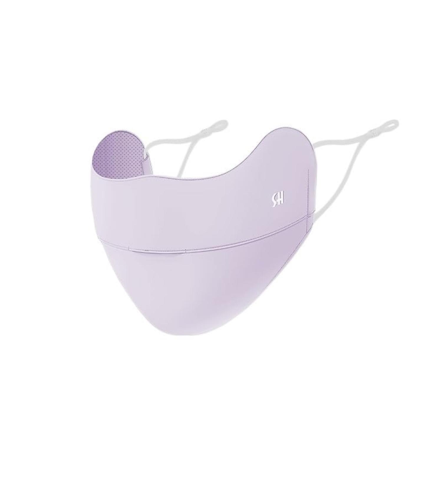 NAERTFD UV Protection Mask for Women - Breathable Full Face Summer Sun Shield for Outdoor Sports - Purple Size Average - Buy Online on GoSupps.com