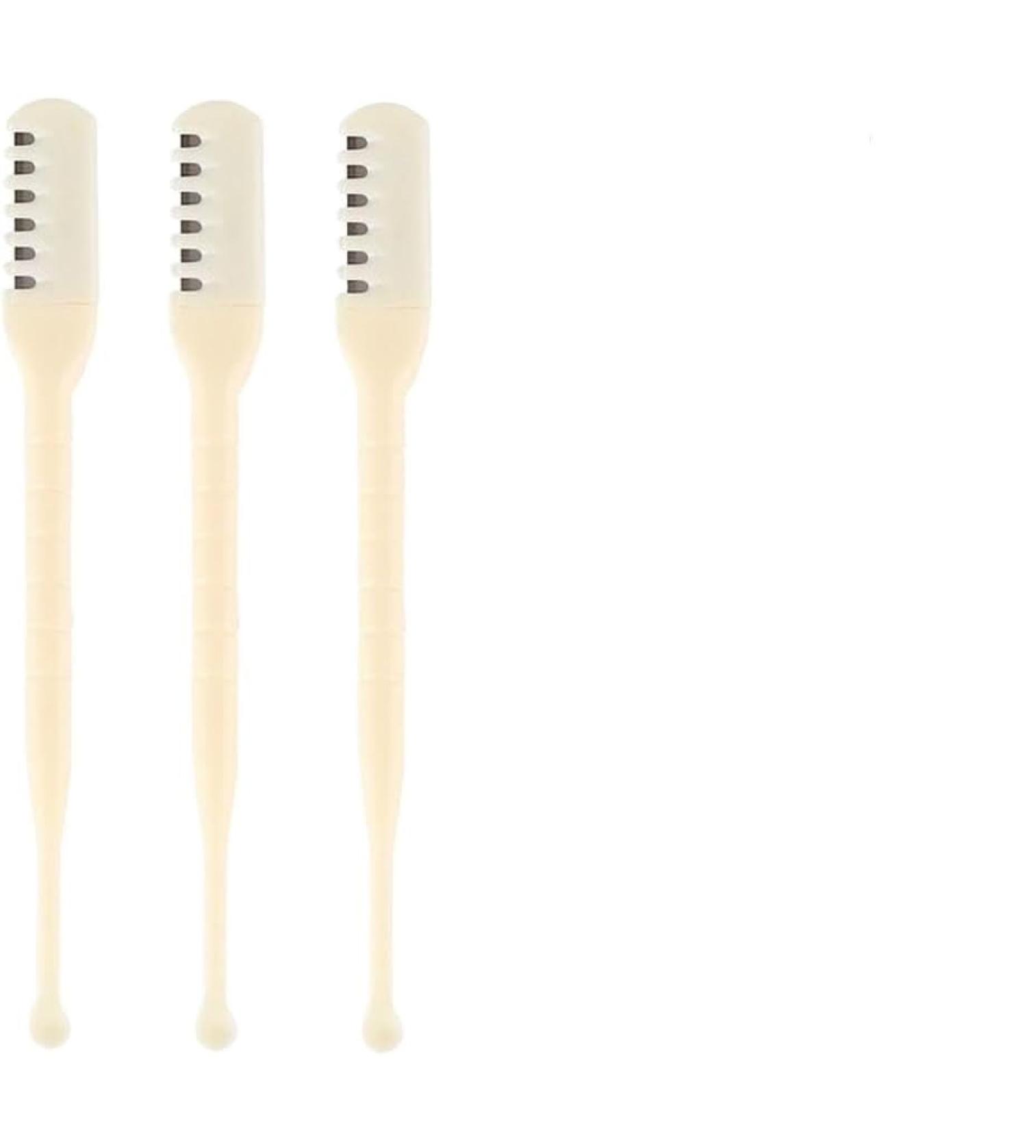 Nose Hair Clipper New Double Sided Nose Hair Blade Nose Manual Nose Hair Trimmer 360 Rotating Nose Hair Razor with Ear Picker for Women and MenBeige3pcs 3pcs Beige - Buy Online on GoSupps.com