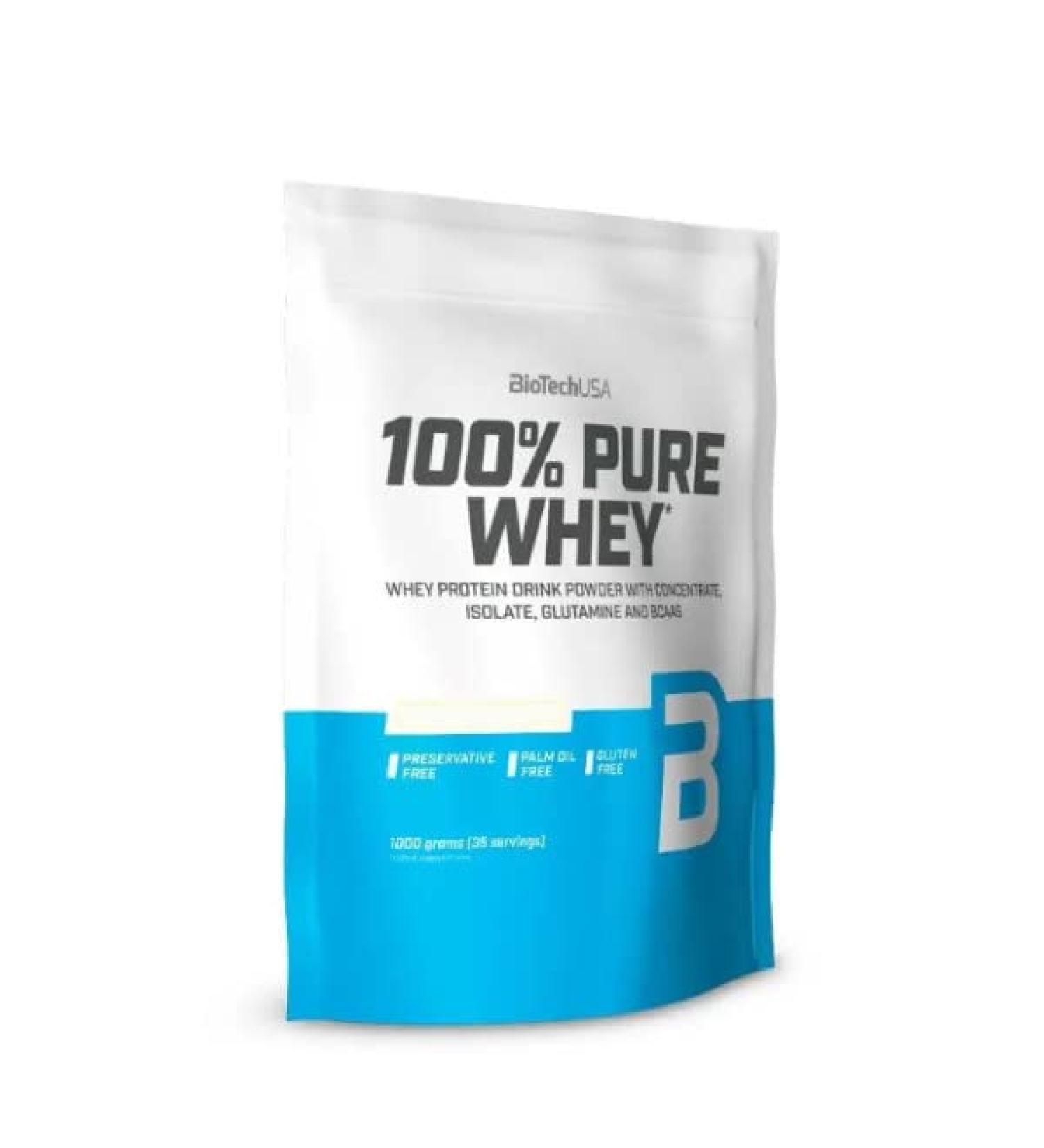 Biotech USA 100 pure whey 1 kg strawberry