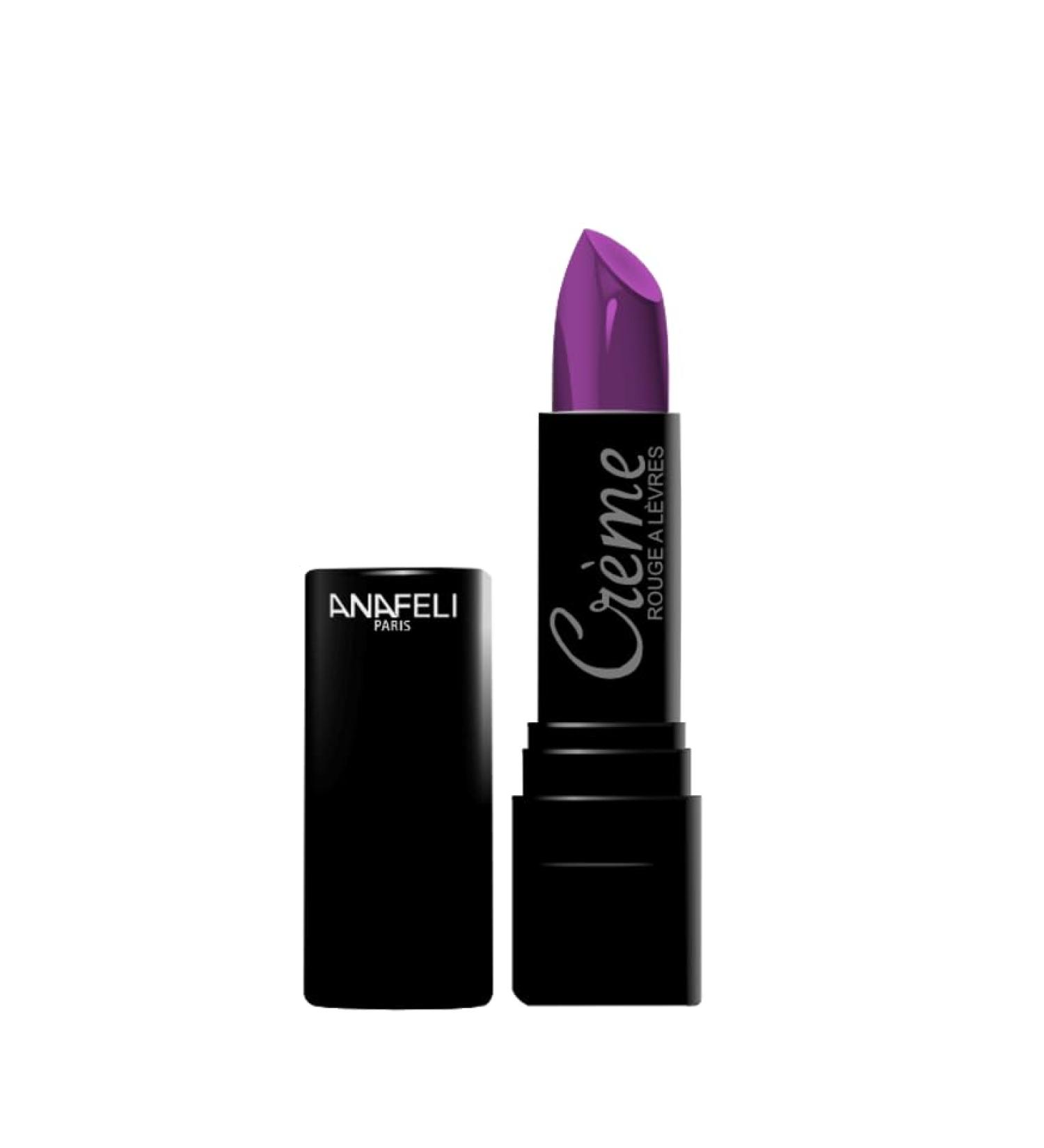 ANAFELI Cream Lipstick - Bright Purple No. 12
