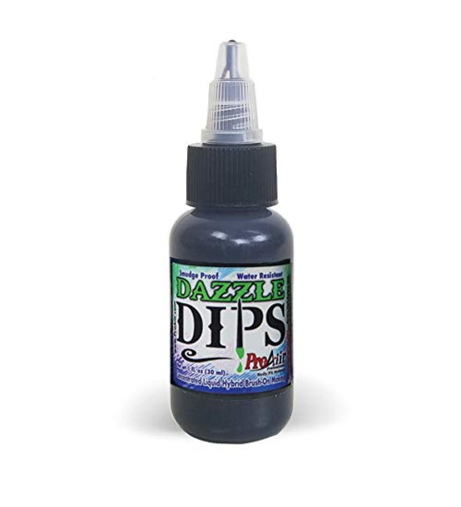 ProAiir Waterproof Black Face Painting Makeup - 1 oz (30ml) Dazzle DIPS - Buy Online on GoSupps.com