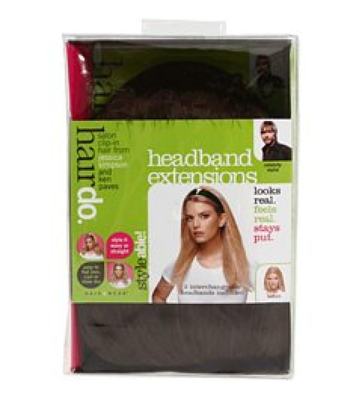 Hairdo Headband Extension for Length & Volume - R6/30H Chocolate Copper - Easy Attach Full Hair Extensions with Glue & Clips - Buy Online on GoSupps.com