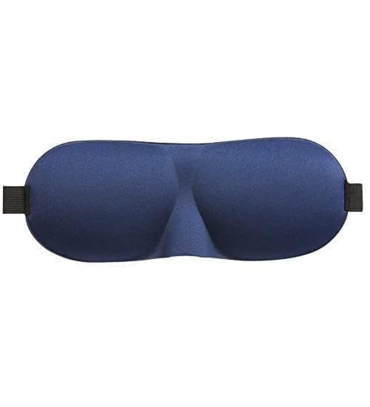 3D Sleep Mask for Women and Men - Natural Soft Eye Shade Cover for Travel - Navy, 1 Count - Buy Online on GoSupps.com