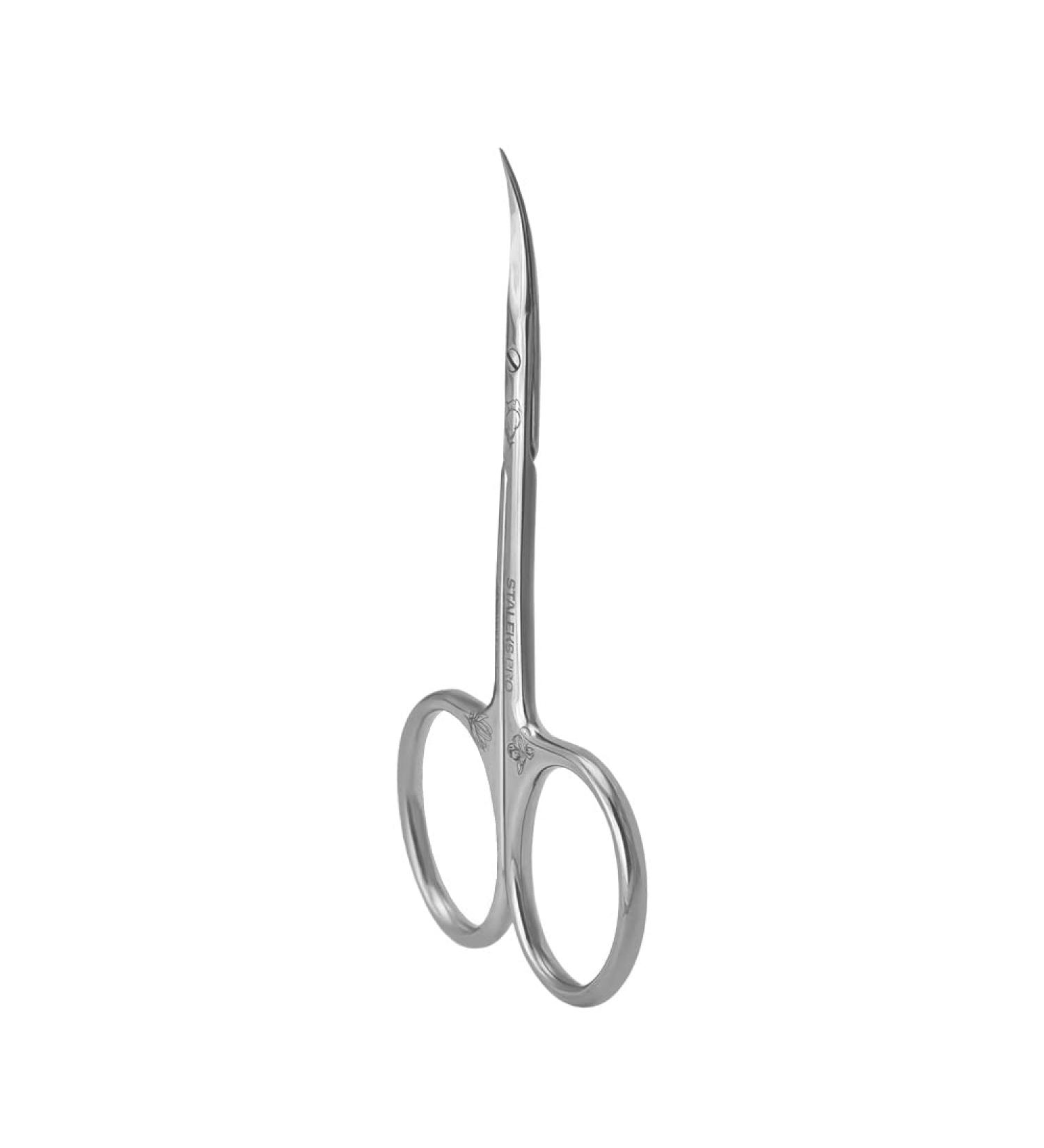 Professional cuticle scissors Staleks Pro Exclusive 20 Type 2 (Magnolia) - Buy Online on GoSupps.com
