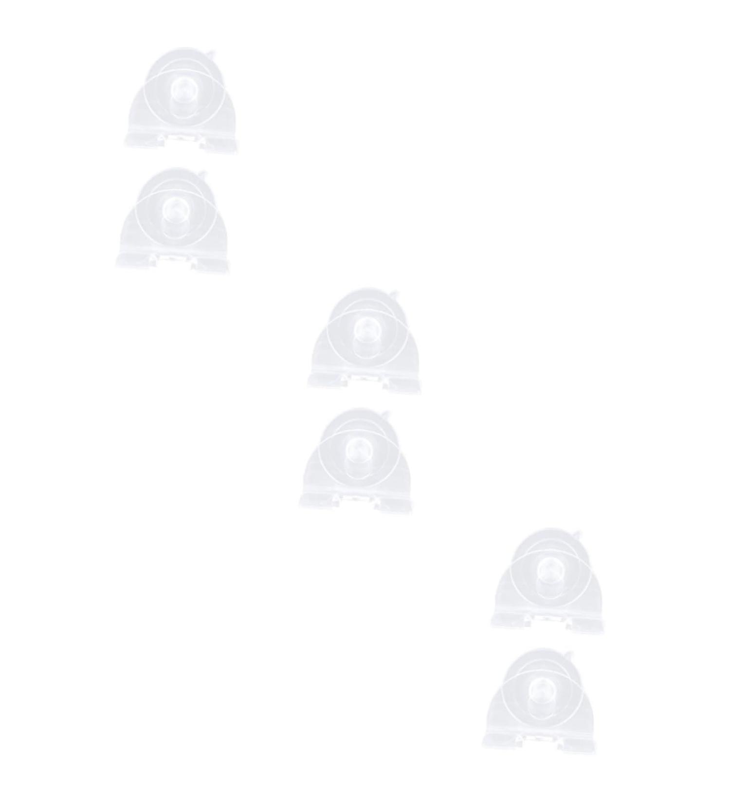 Shop HOMSFOU 6-Pack Razor Holder Hook with Suction Cups Ideal Shower Storage for Razors and Towels Durable Resin Wall-Mounted Solution - Buy Online on GoSupps.com