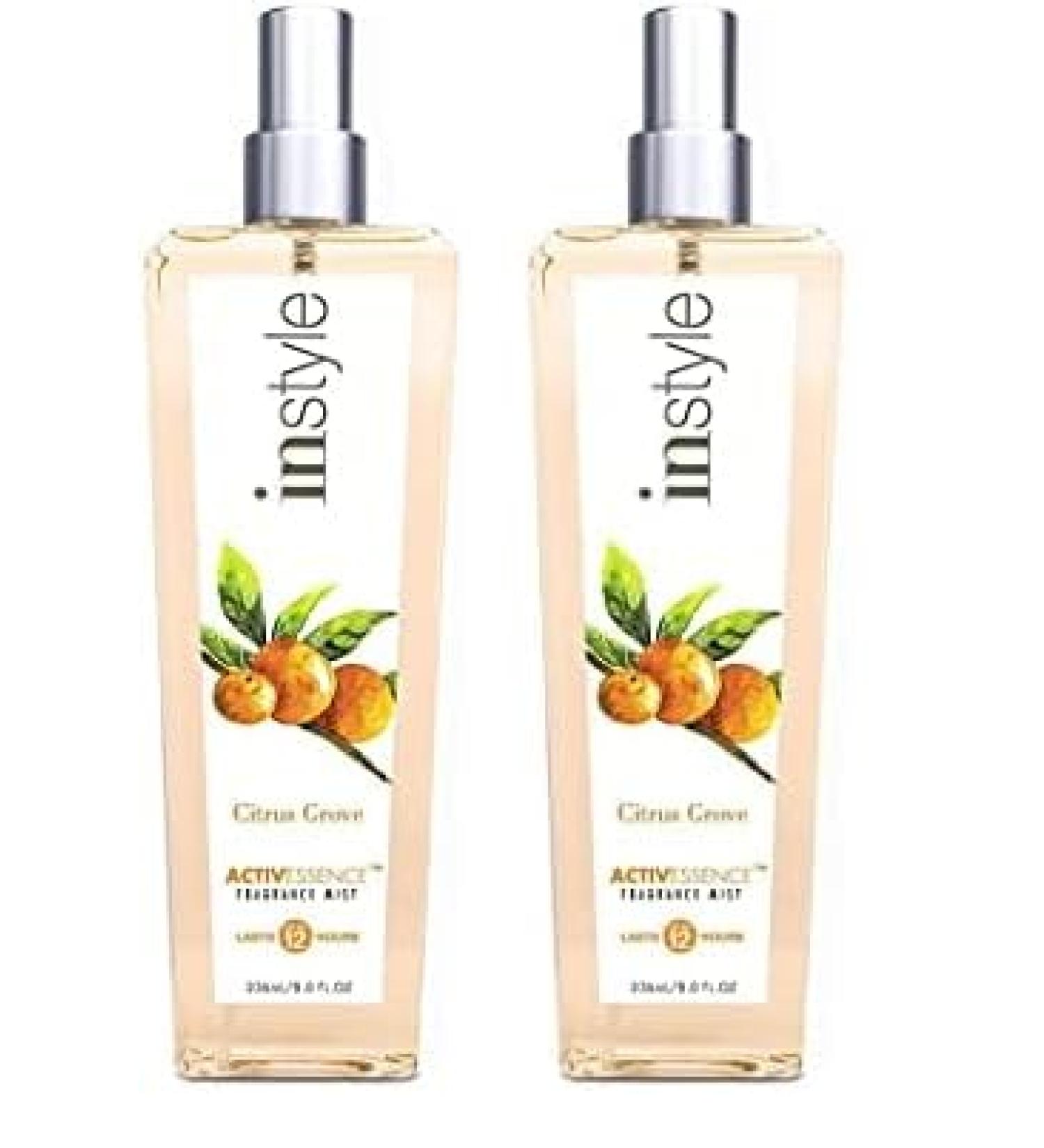 Instyle Activessence Body Spray | Citrus Grove | Women s Body Spray | 8 Fluid Ounces (Pack of 2) Citrus Grove 8 Fl Oz (Pack of 2) - Buy Online on GoSupps.com