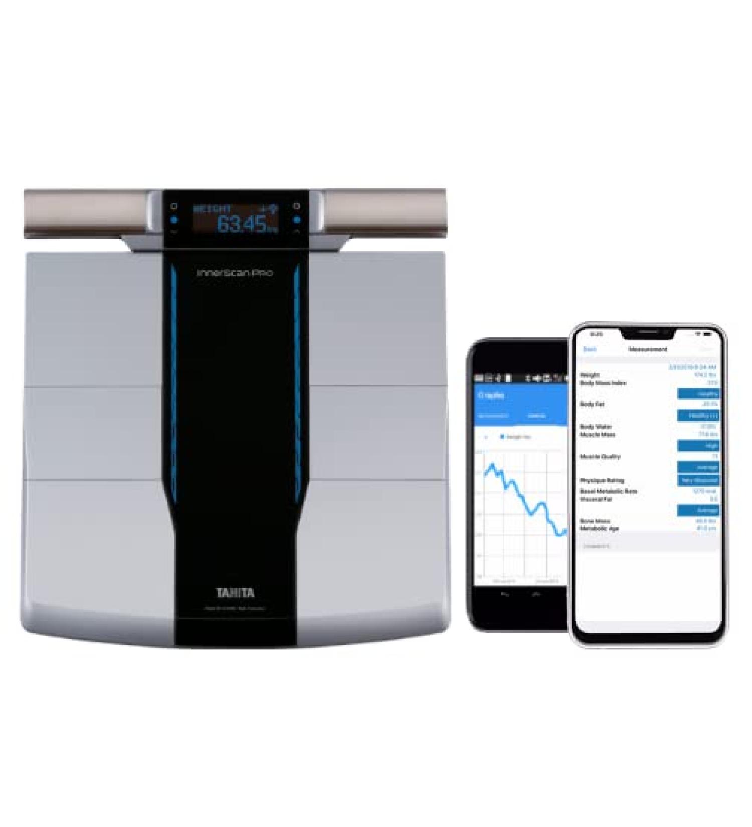 Tanita RD-545 InnerScan PRO: FDA Cleared Multi-Frequency Body Composition Scale - Buy Online on GoSupps.com