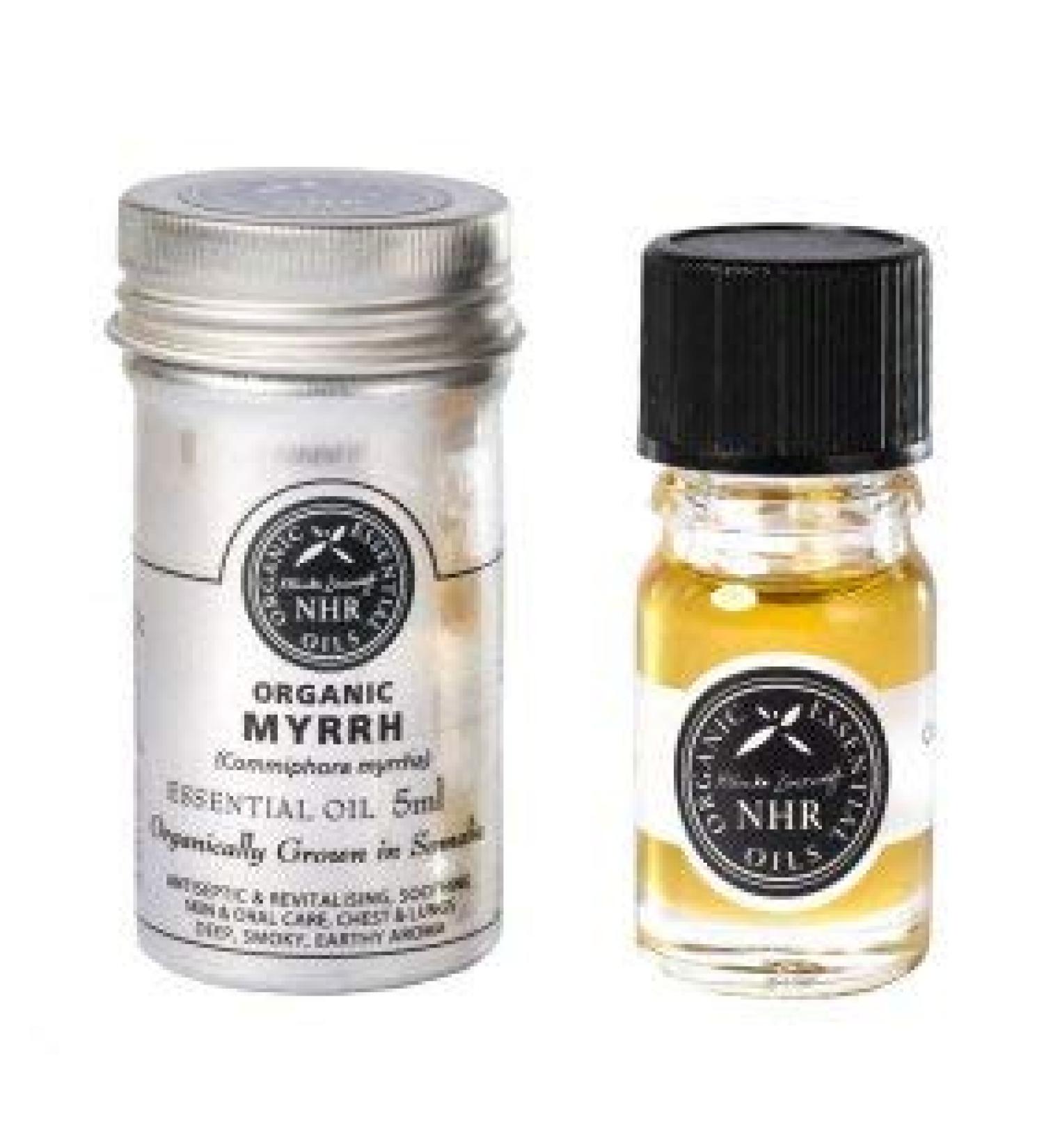 Organic Myrrh Essential Oil (Commiphora myrrha) () by NHR Organic Oils