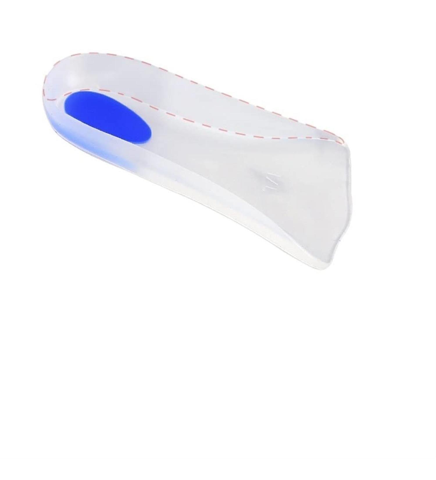 Buy Silicone Cushion Heel Inserts | Extra Soft Shock Absorption for Women | Blister Prevention & Comfort | Medium Size - Clear - Buy Online on GoSupps.com