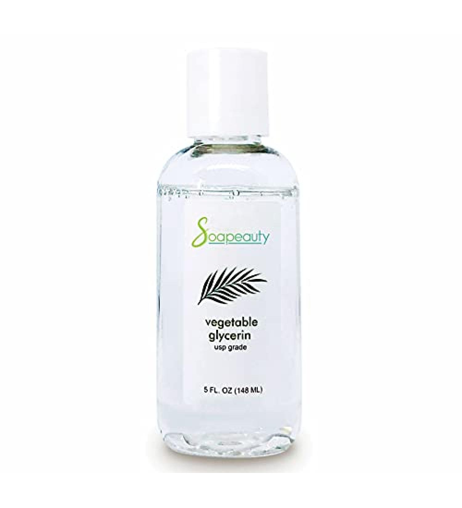 Vegetable Glycerin USP Grade Non-GMO | 5 oz | Natural Cosmetic Ingredient for Skin, Hair Care, Soap Making | Household Uses - Buy Online on GoSupps.com