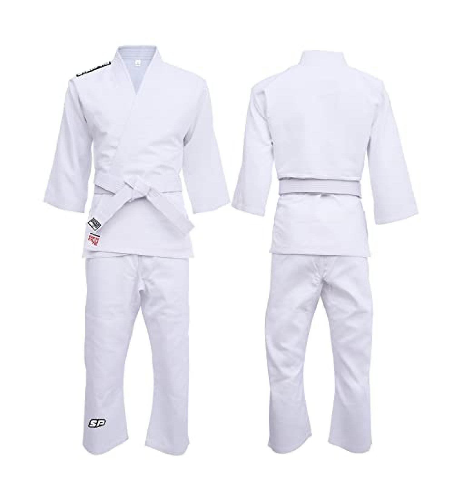 Starpro 250 Grams Durable Single Weave Judo Gi Child - Many Sizes | Kids Youth Judo Uniform - Buy Online on GoSupps.com