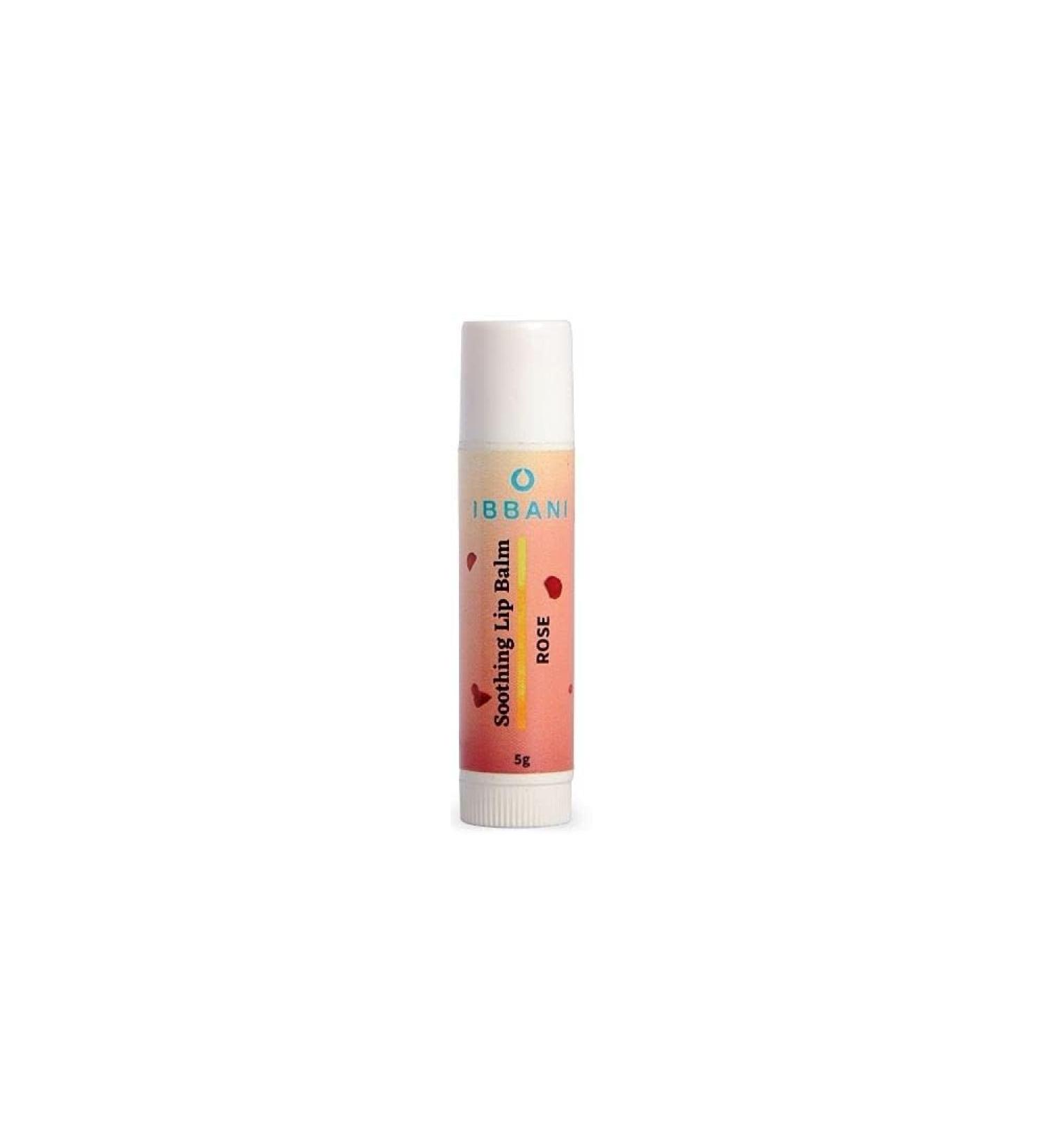 Naturals Lip Balm Soothing Rose - Organic 5g Tinted Lip Care for Dark Lips | Cold Pressed Formula for Men & Women - Buy Online on GoSupps.com