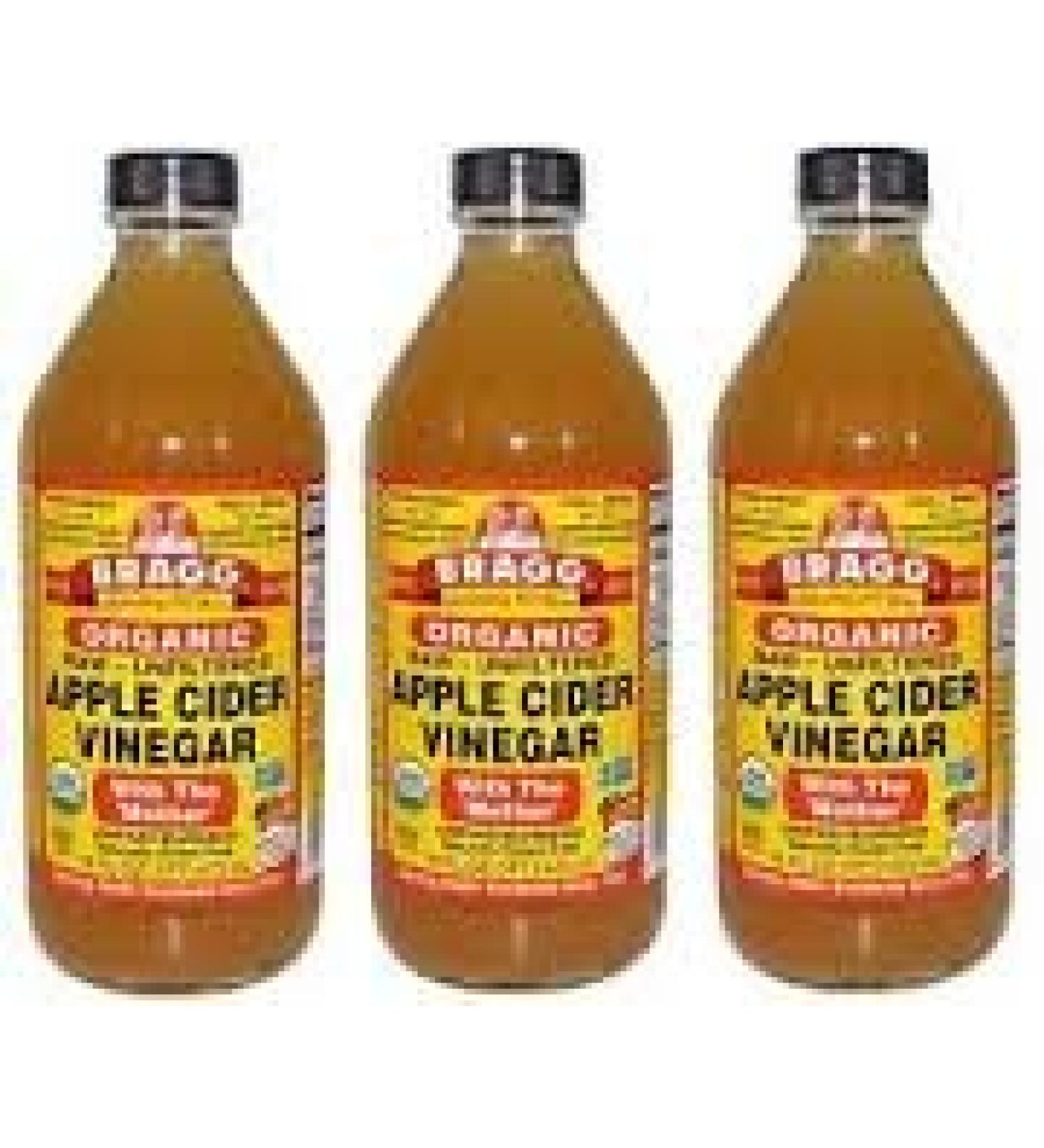 Bragg - Apple Cider Vinegar, 16 Oz (3 BTLS)