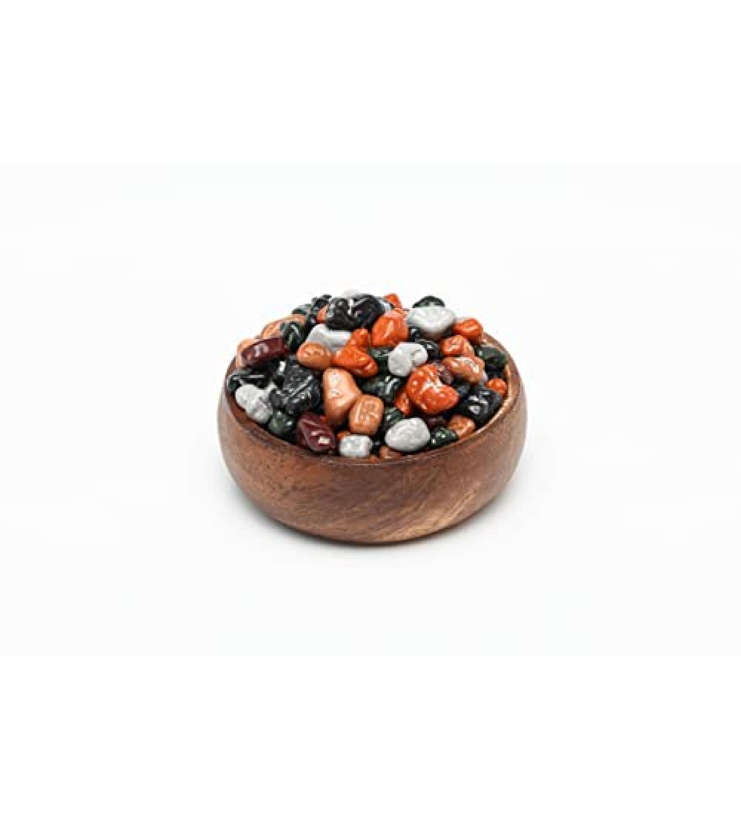 Alucra chocolate in silica look 4 x 250g - advantage package - colorful small chocolate stones for eating in the highest quality - Cakiltasi with crunchy sugar crust - in recoverable packaging chocolate 1000g
