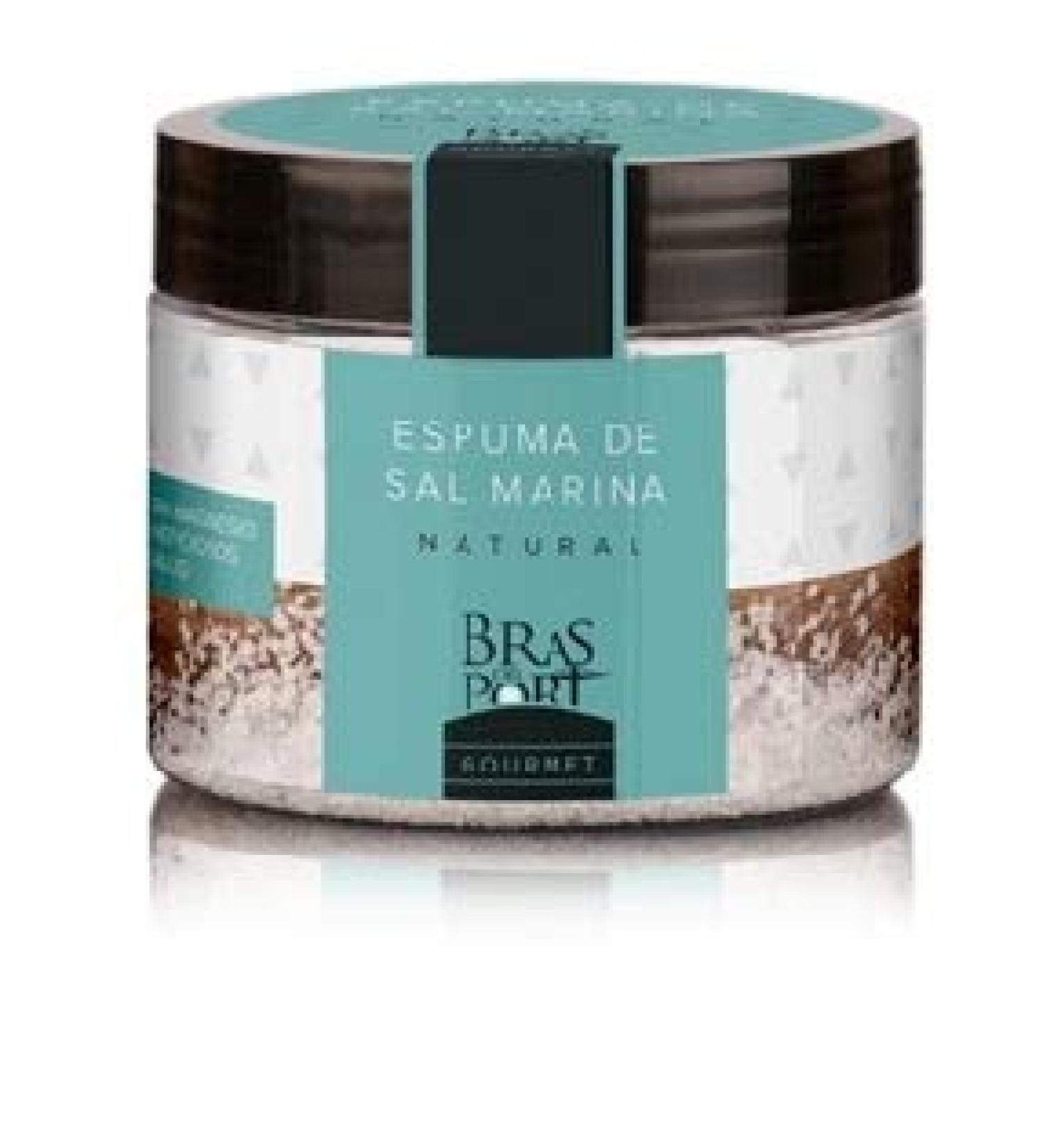 Natural Smoked Sea Salt Foam Gourmet Spiced Scale 100g (100g Jar) Tarro de 100 Gramos.