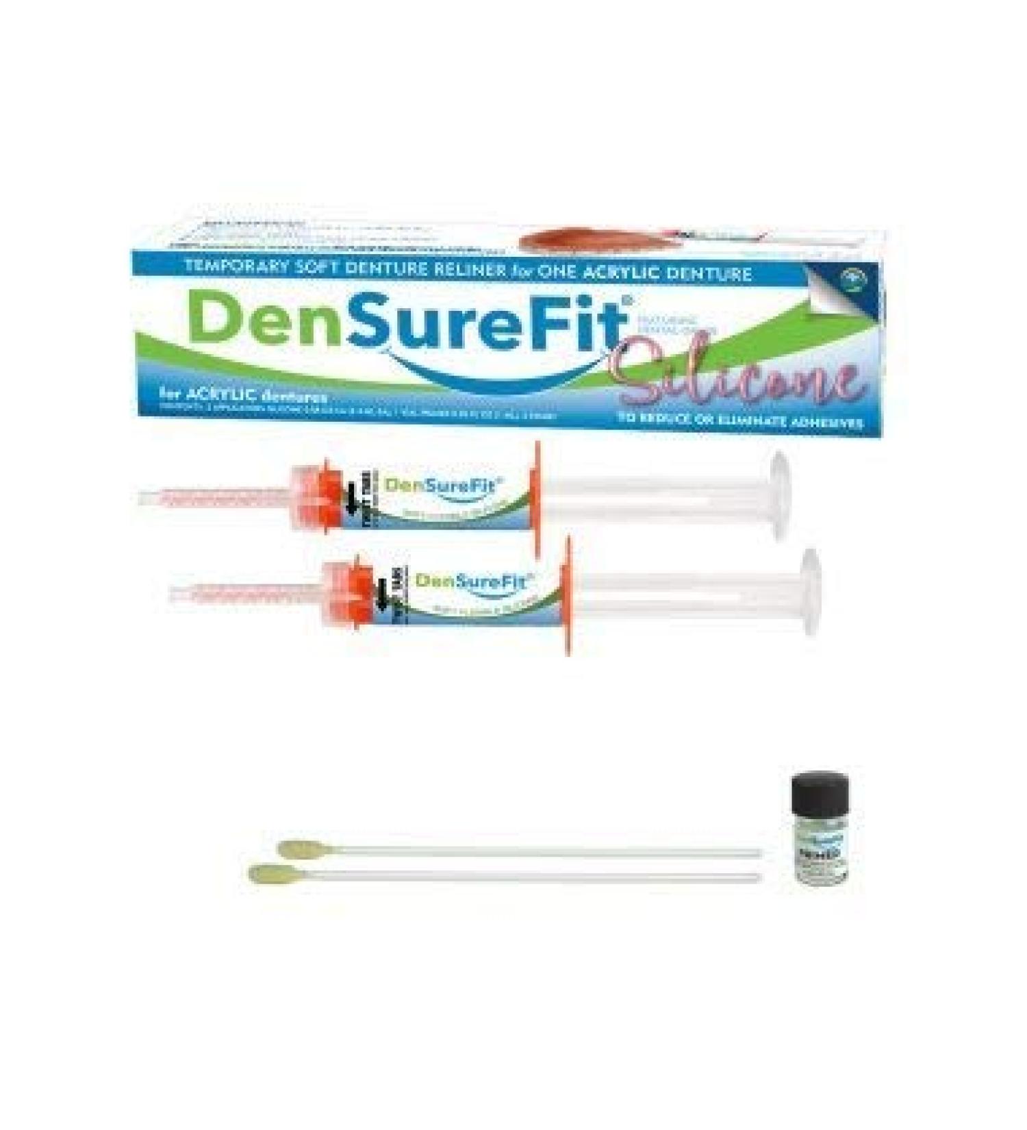 DenSureFit Lower Denture Reline Kit - Secure, Comfortable Fit | Easy DIY Solution - Buy Online on GoSupps.com