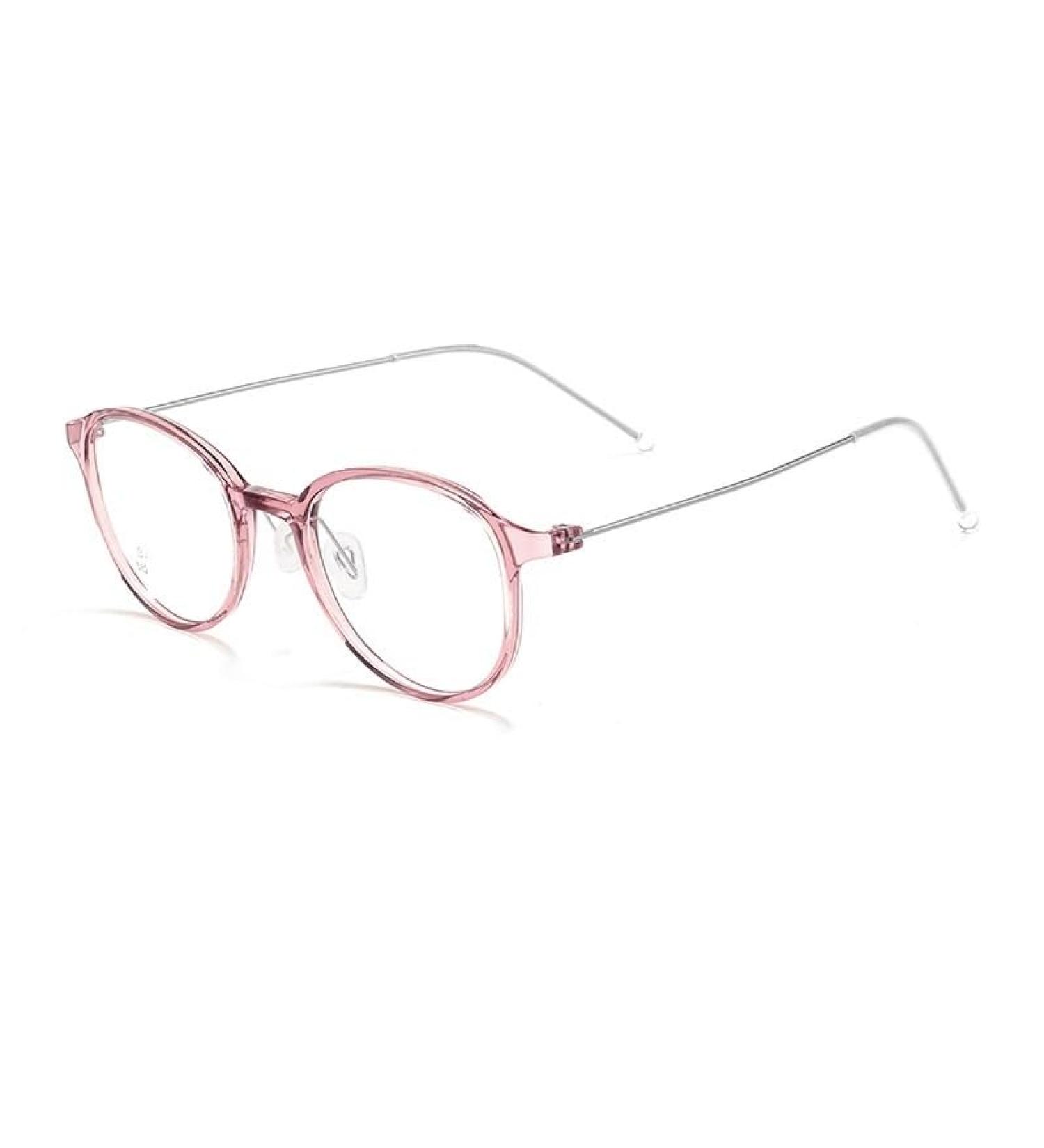Zhuyiqz Comfort Anti-Blue Light Reading Glasses | Round Flat Lens +150 Presbyopia Specs in Rose - Reduce Eye Strain Shop Internationally - Buy Online on GoSupps.com