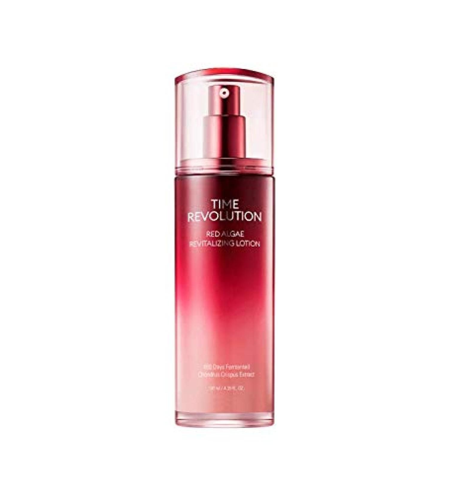 Missha Time Revolution Red Algae Revitalizing Lotion - Hydrating Skin Care 4.39 fl oz - Buy Online on GoSupps.com