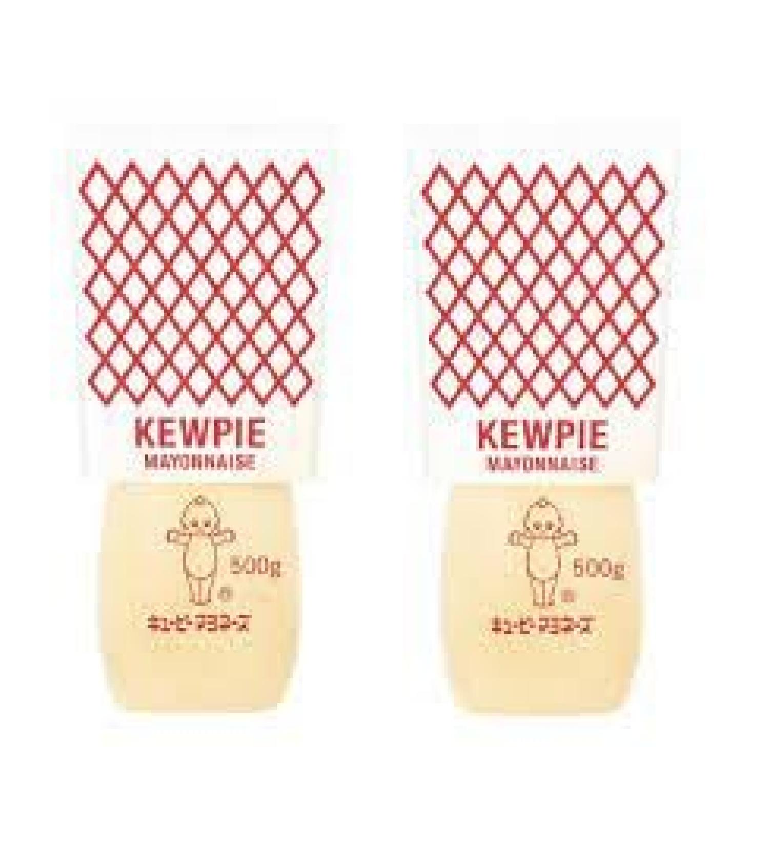 Kewpie Mayonnaise 500g (Pack of 2) | Creamy Goodness | Slightly Sweet and Tangy Profile | Unmatched Umami Bliss | Authentic Japanese Condiment | True Essence of Excellence - Buy Online on GoSupps.com