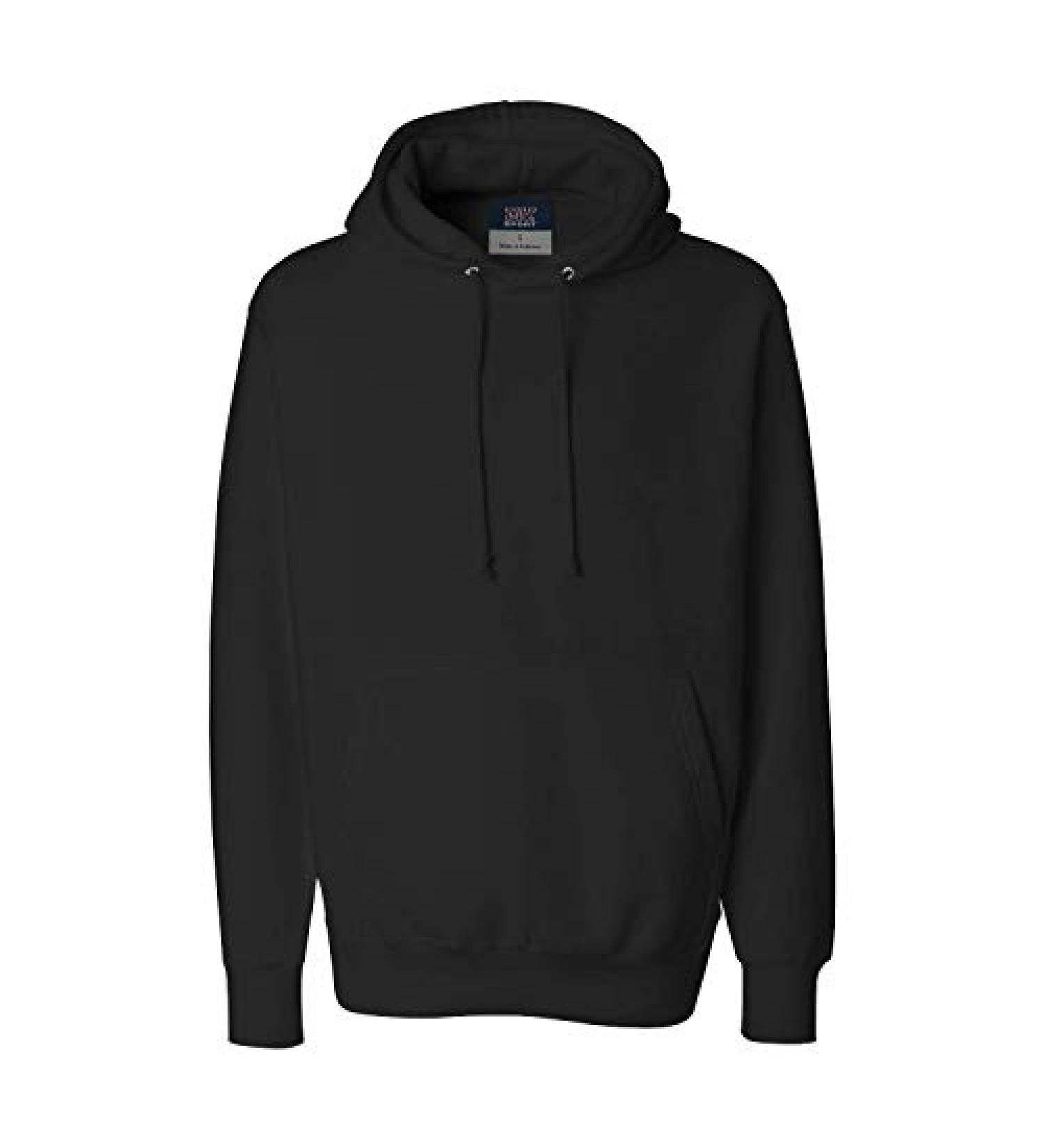 MV Sport Cool Fleece Hoodie - Heavyweight Men's Sweatshirt in Black XXL - Buy Online on GoSupps.com