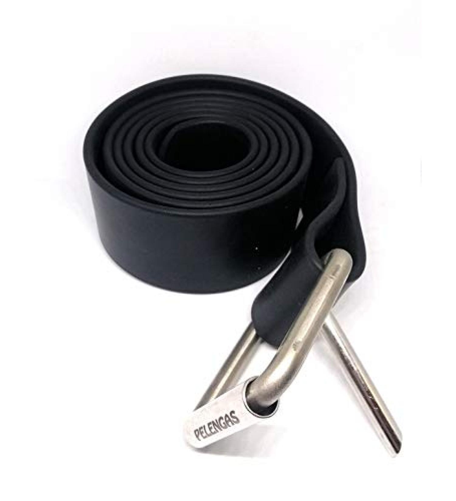 Adjustable Rubber Marseille Dive Weight Belt - Black - 59 inch - Buy Online on GoSupps.com
