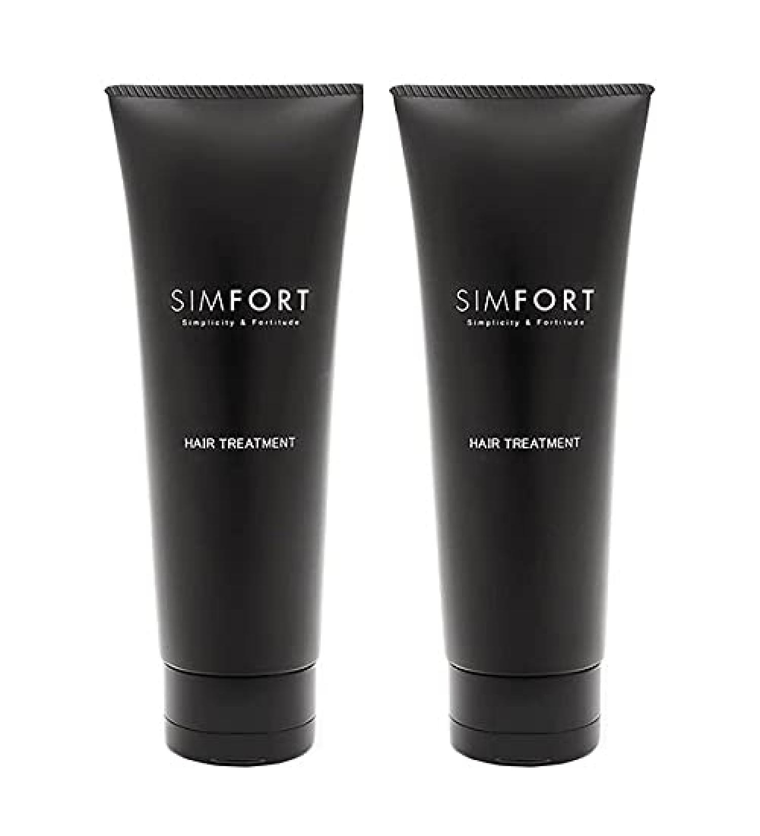 SIMFORT Hair Conditioner for Men & Women - 2 Pack (4.2oz) | Perfect with Carbonic Acid Shampoo - International Shipping Available - Buy Online on GoSupps.com