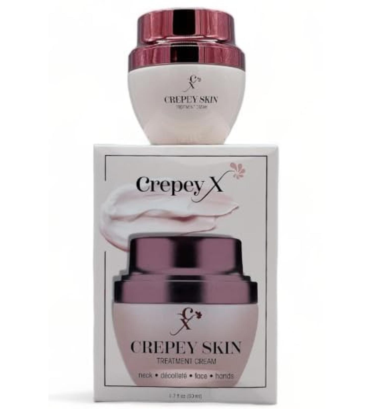 Crepey X Aging Skin Treatment Cream for Women and Men 1.7 fl oz - Buy Online on GoSupps.com